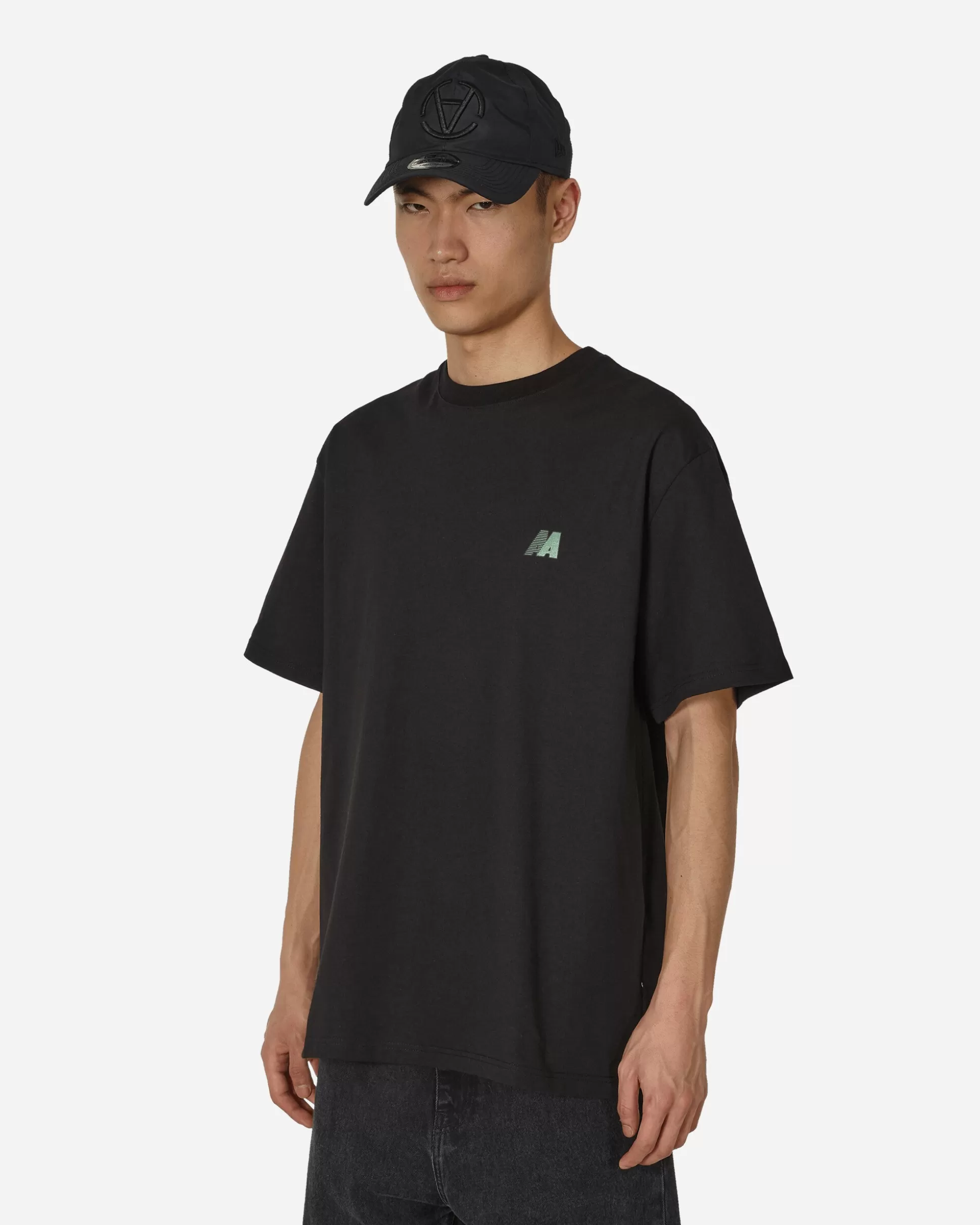 Automobili Amos AA Logo T-Shirt Black / Green Fashion