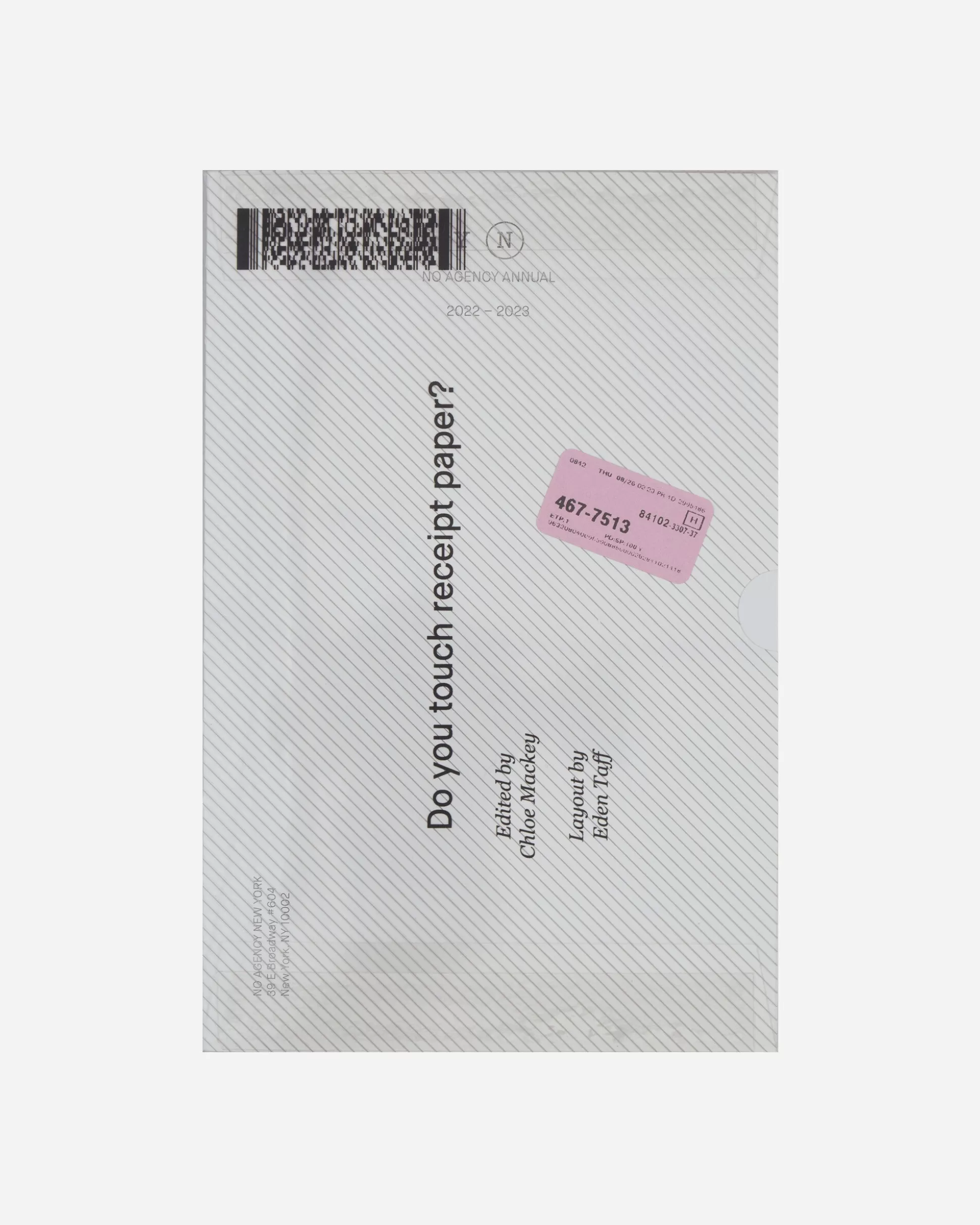 No Agency Annual: 2022 - 2023 Book Best