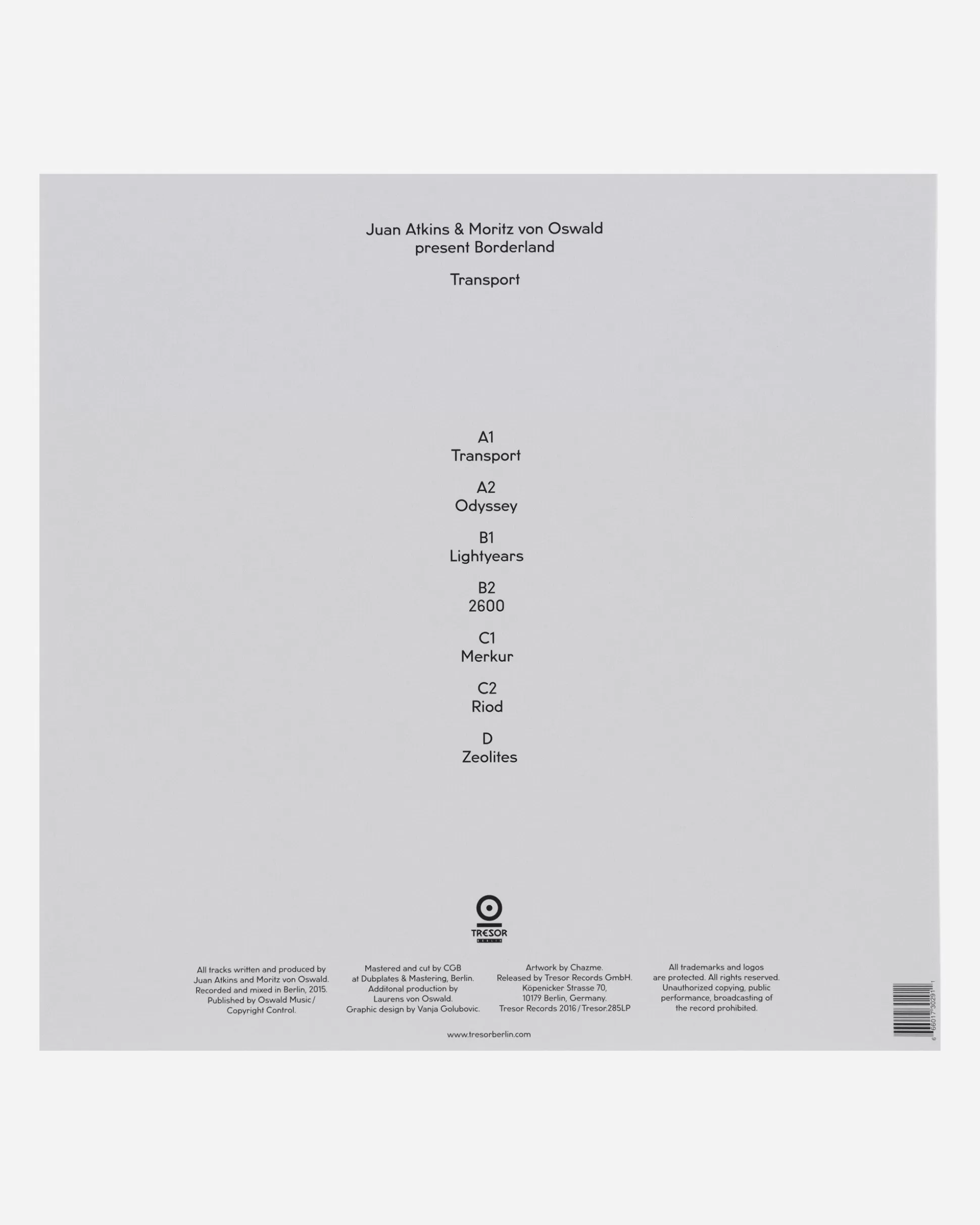 Public Possession Borderland Transport (2024 Repress) Vinyl Best