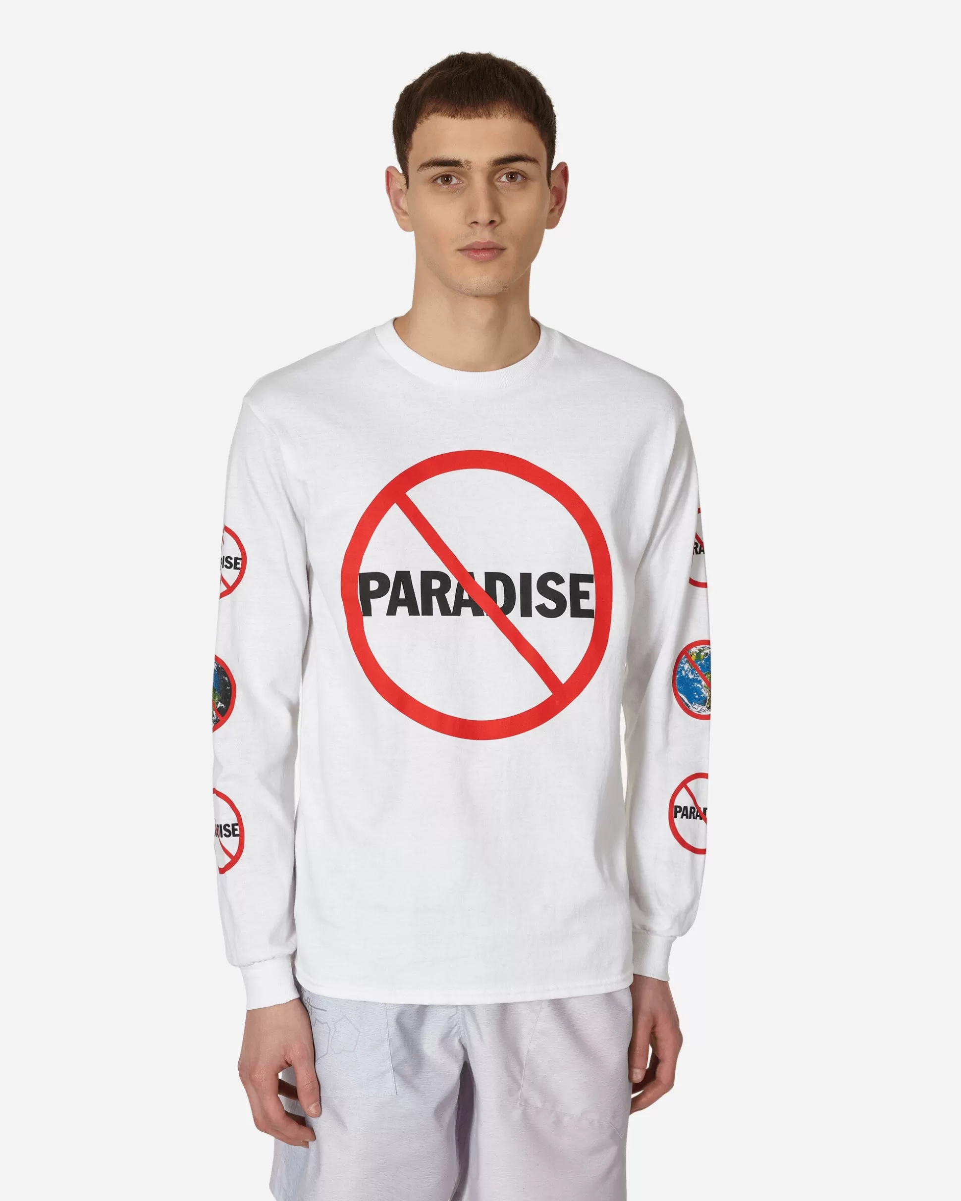 Paradis3 Cali DeWitt Longsleeve T-Shirt White Discount