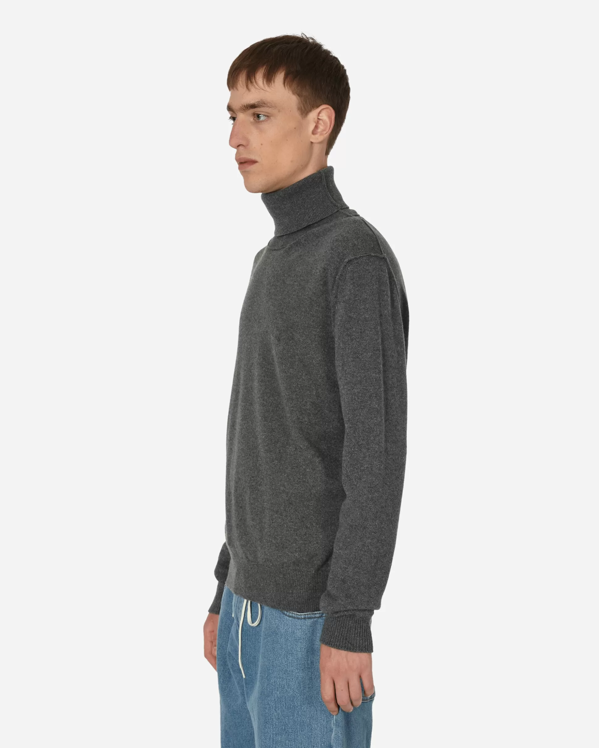 Maison Margiela Cashmere Turtleneck Sweater Medium Grey Cheap