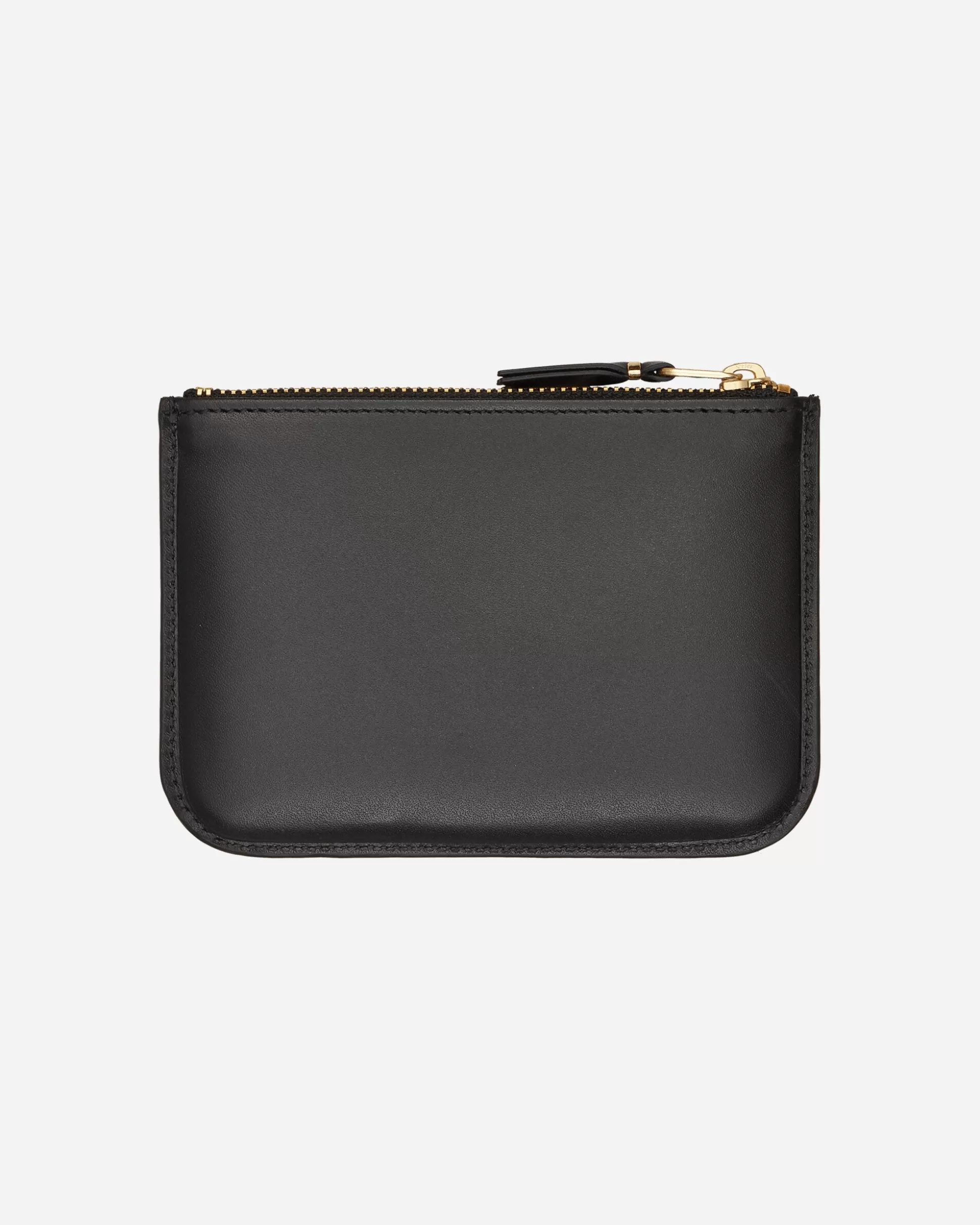 Comme Des Garçons Wallet Classic Print Zip Pouch Black Fashion