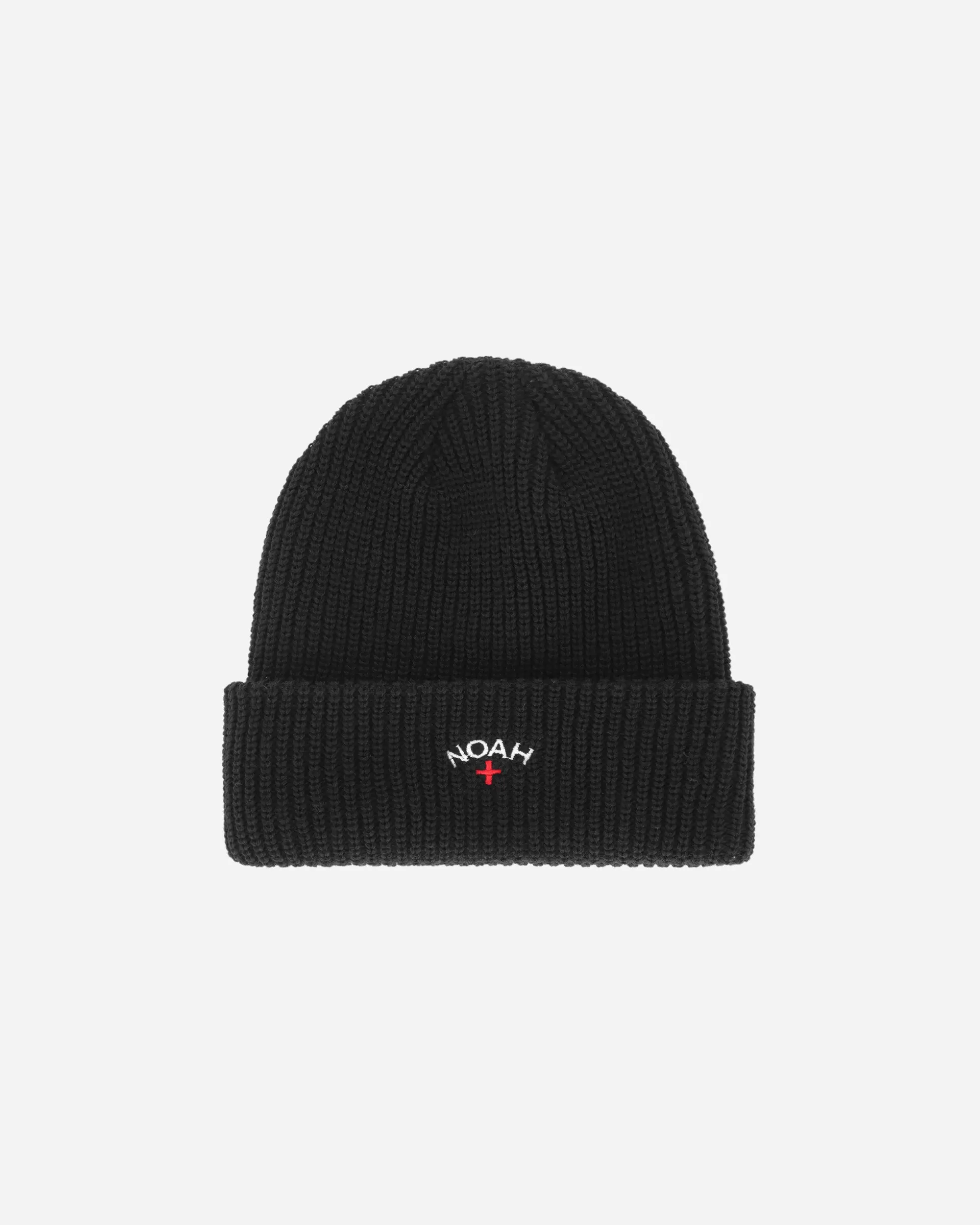 Noah Core Logo Beanie Black Discount