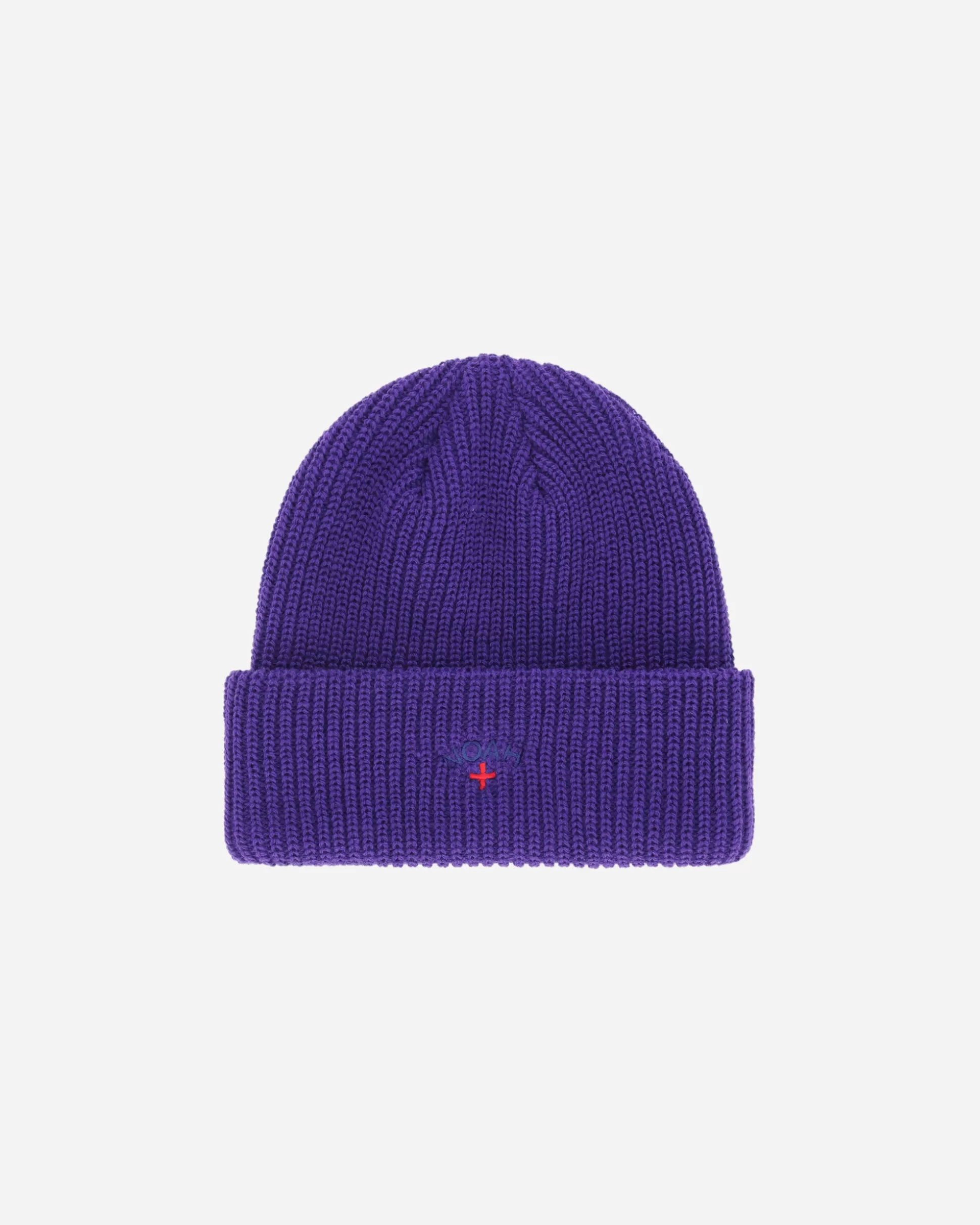 Noah Core Logo Beanie Purple Discount