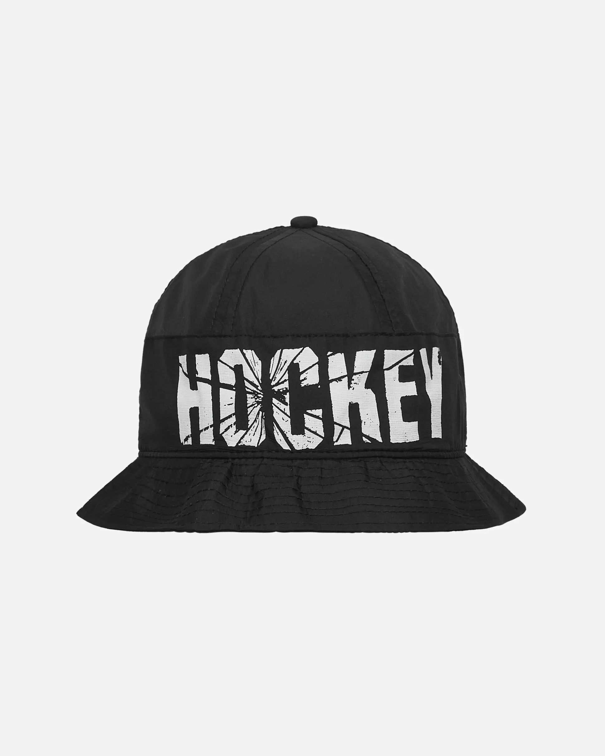 Hockey Crinkle Bell Bucket Hat Black Cheap