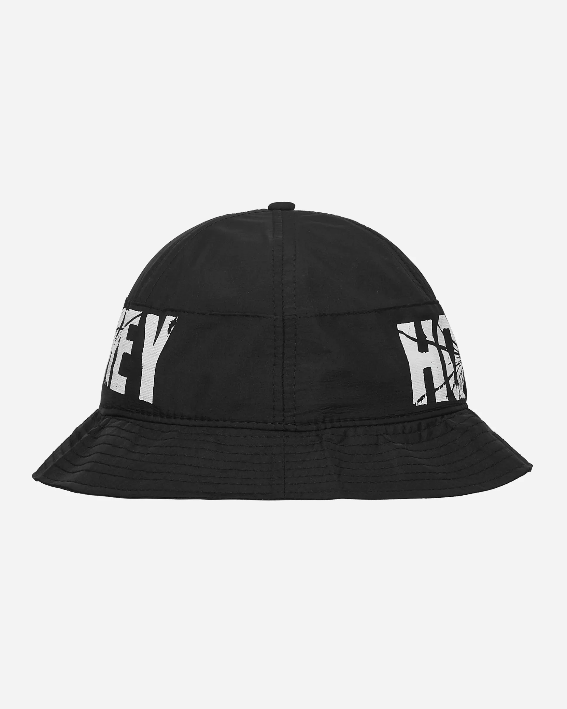 Hockey Crinkle Bell Bucket Hat Black Cheap