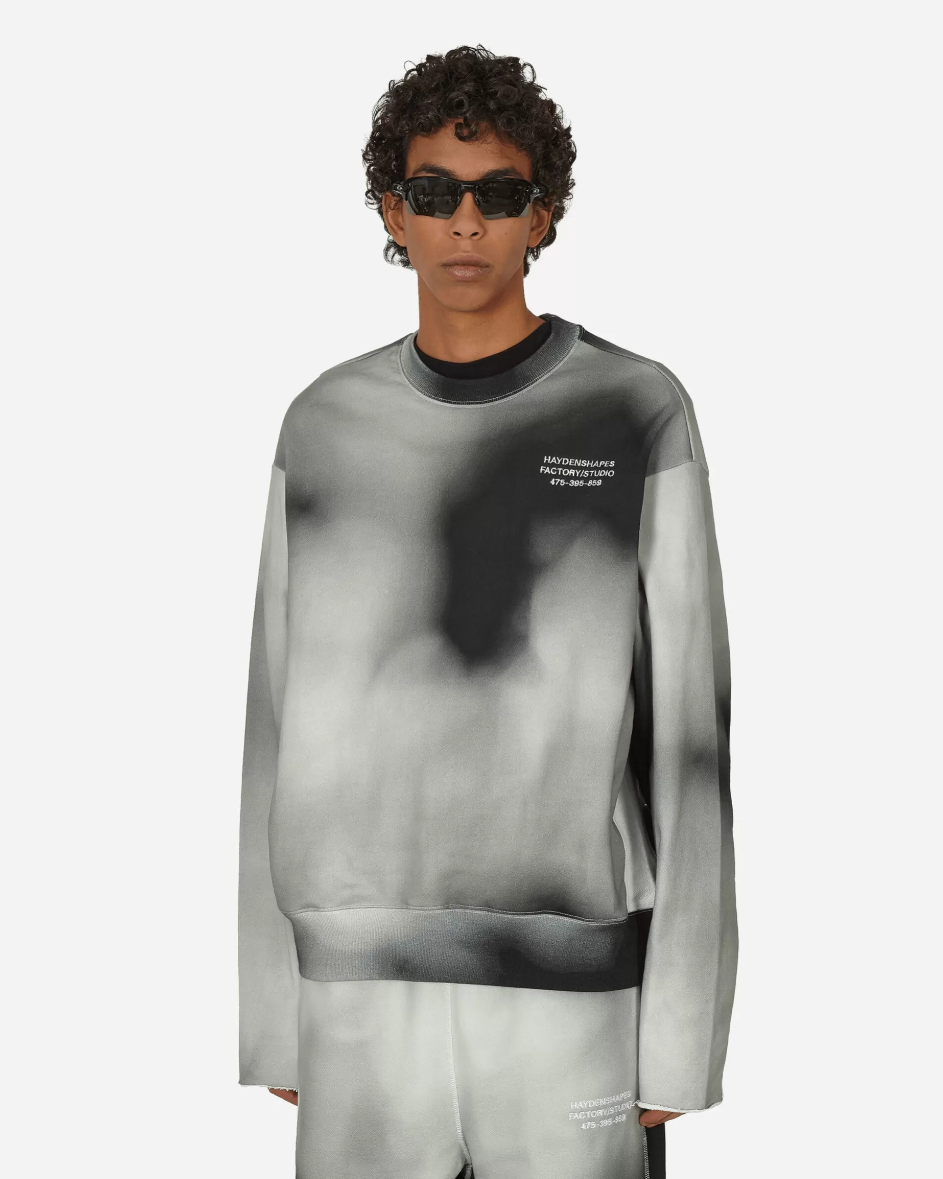 Haydenshapes Cut Off Crewneck Sweatshirt Moonscape Online