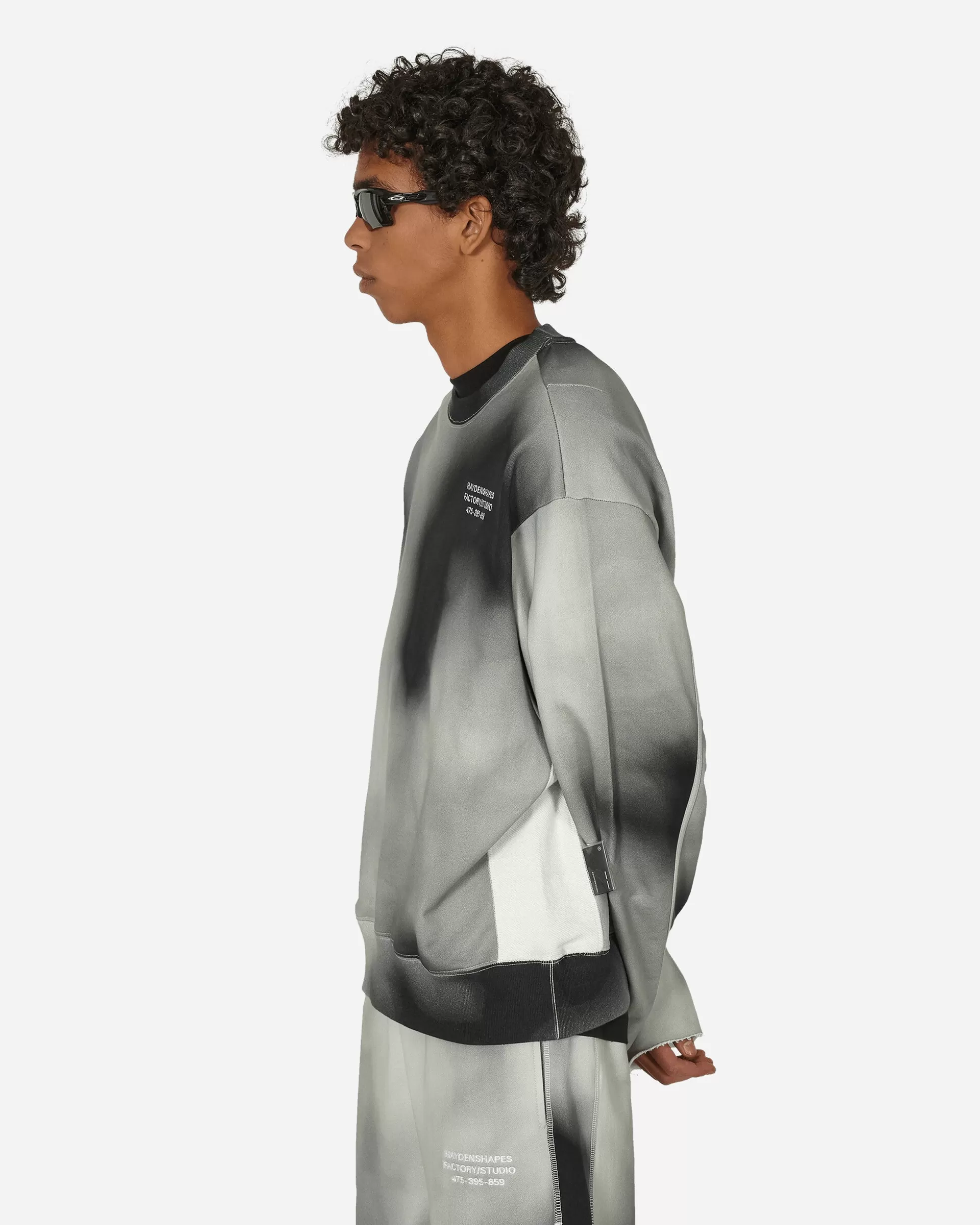 Haydenshapes Cut Off Crewneck Sweatshirt Moonscape Online
