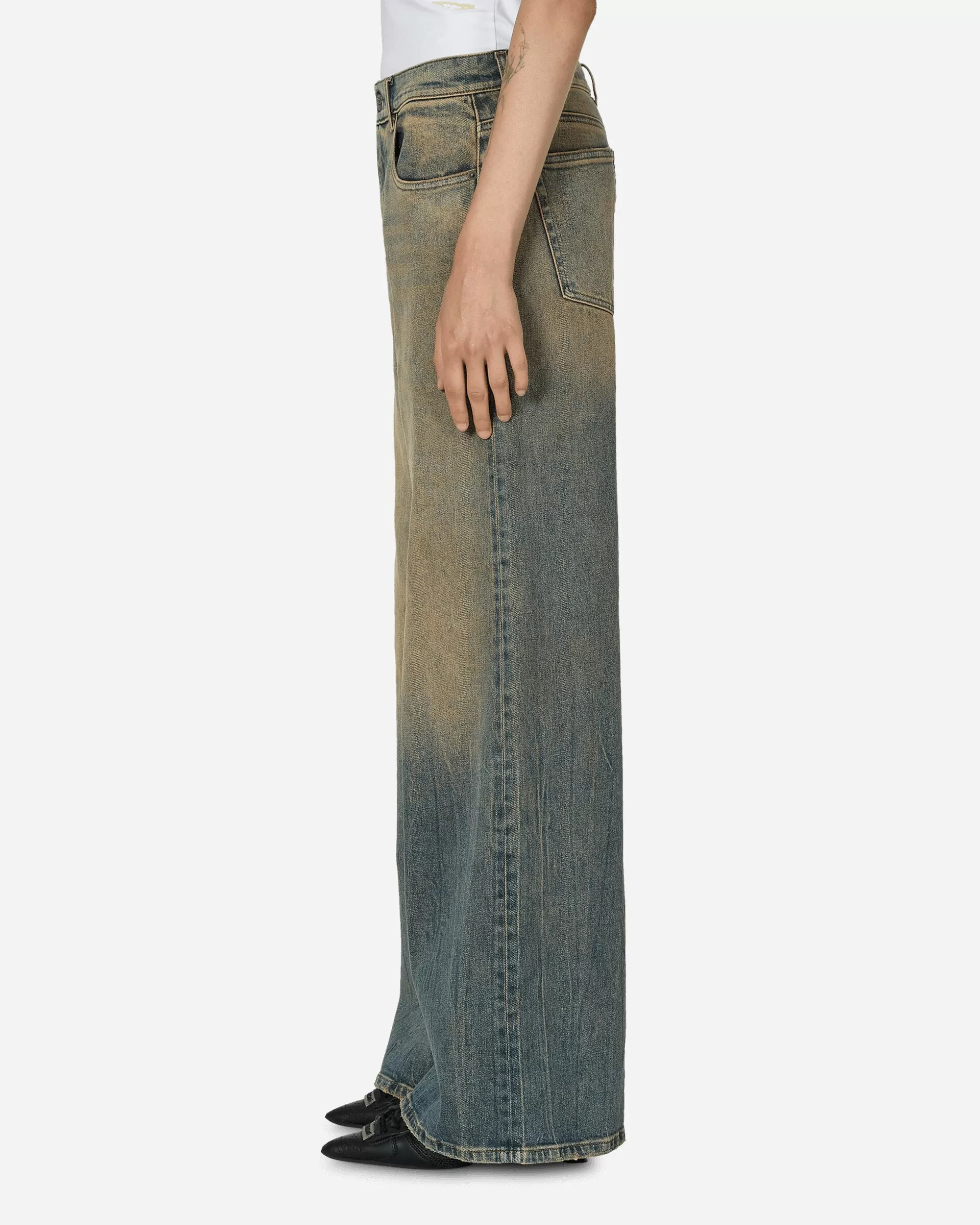 Diesel 1978 D-Akemi Bootcut Flared Jeans Medium Blue Flash Sale