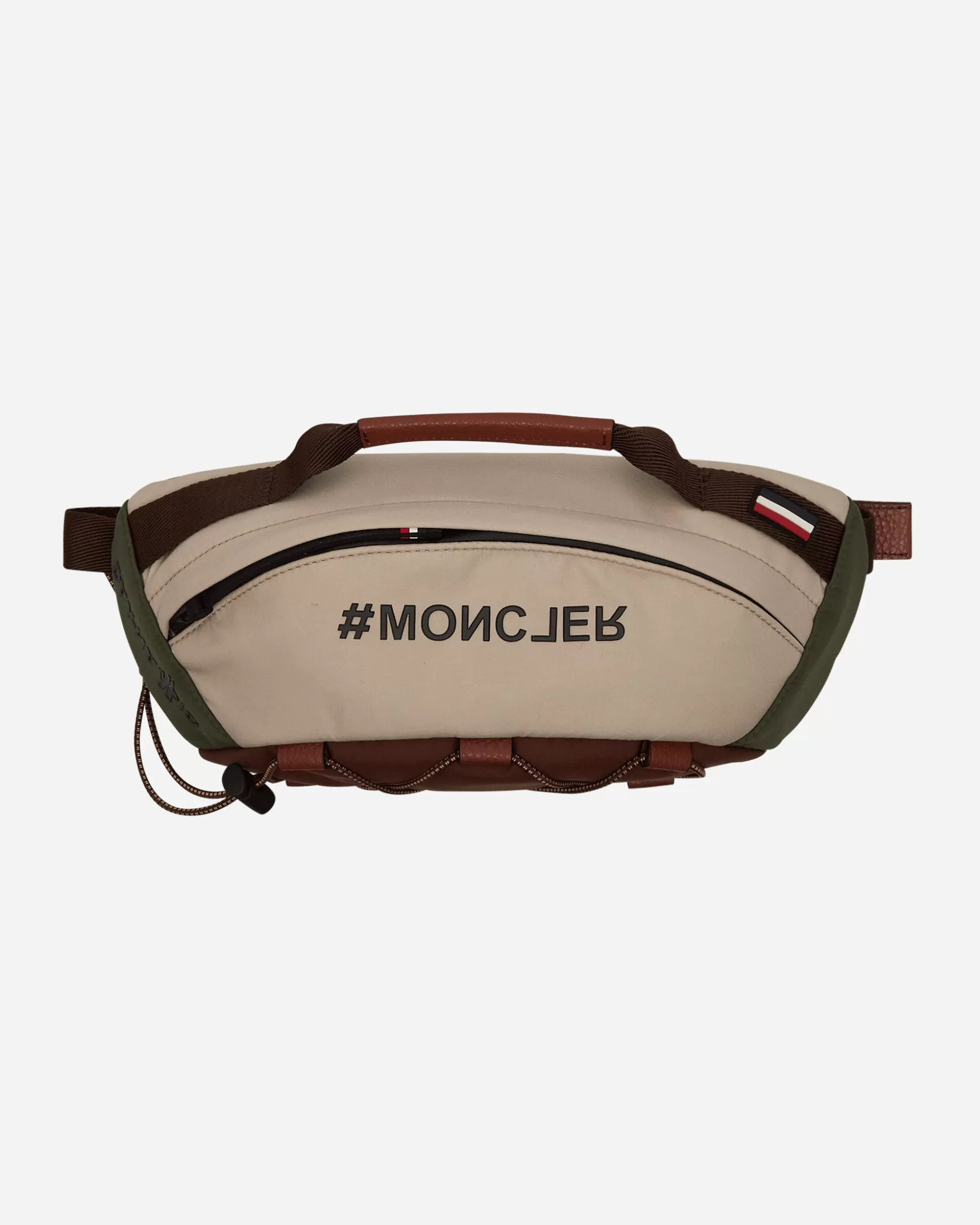 Moncler Grenoble Day-Namic Belt Bag Beige / Green / Orange Cheap