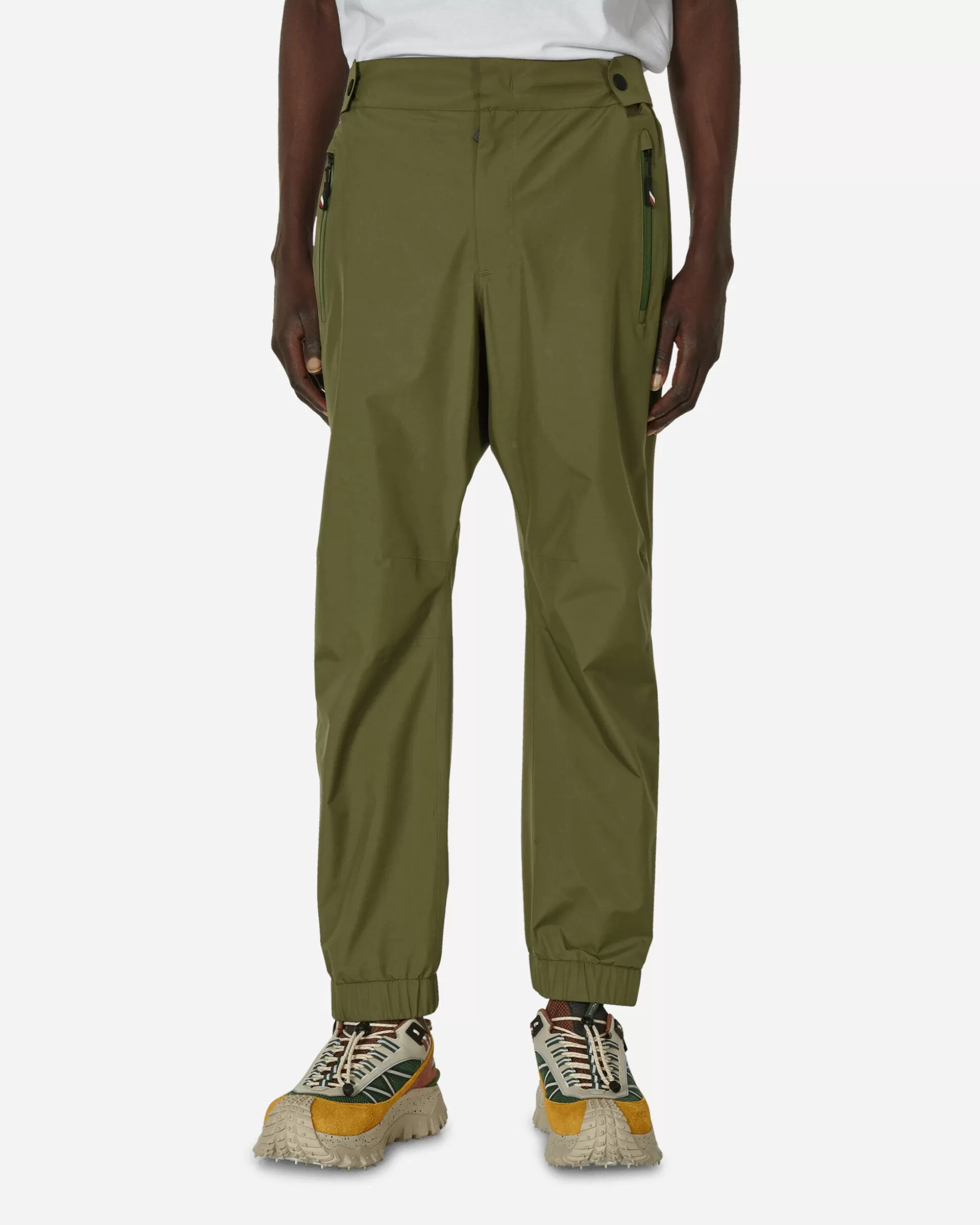 Moncler Grenoble Day-Namic Trousers Olive Clearance