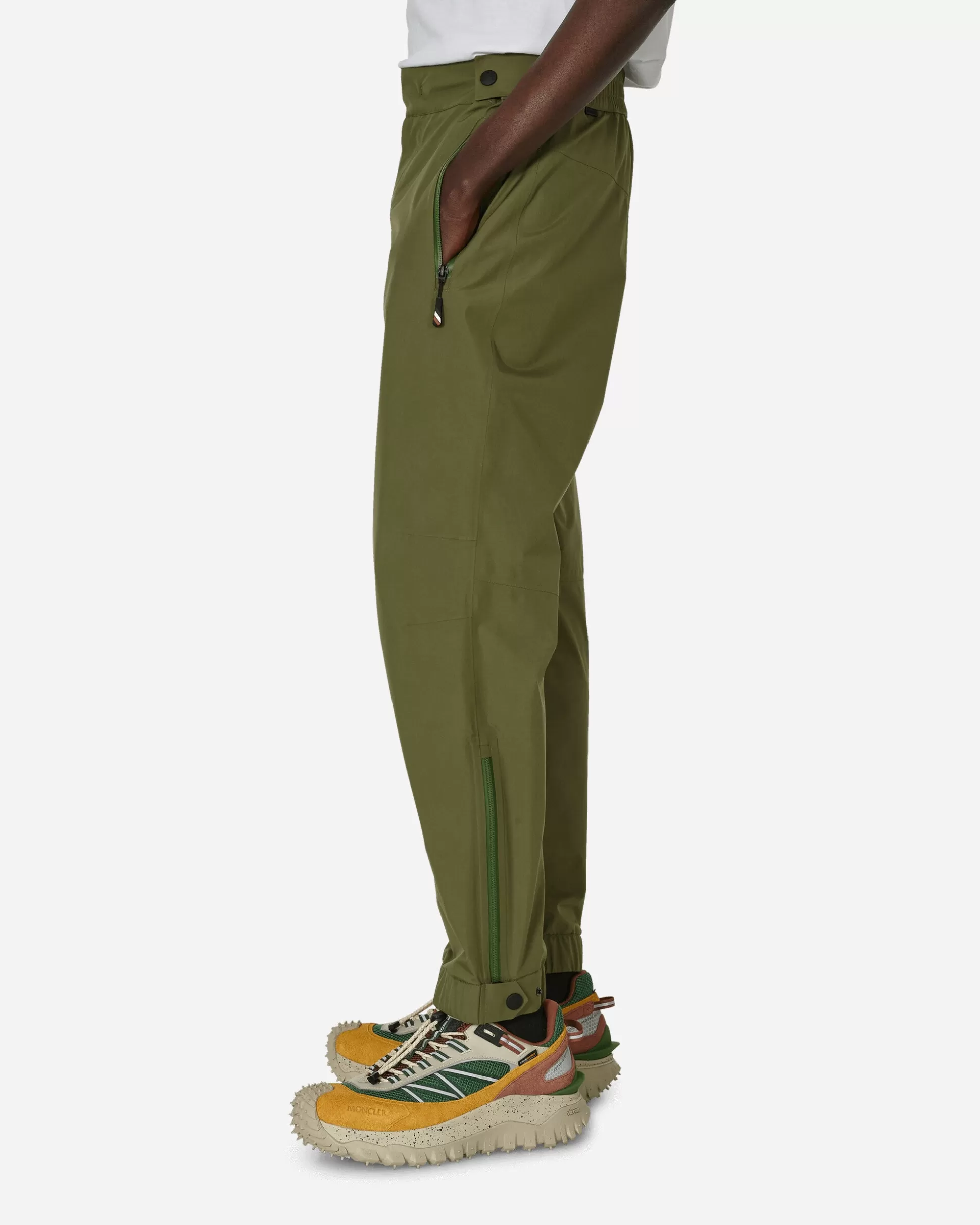 Moncler Grenoble Day-Namic Trousers Olive Clearance