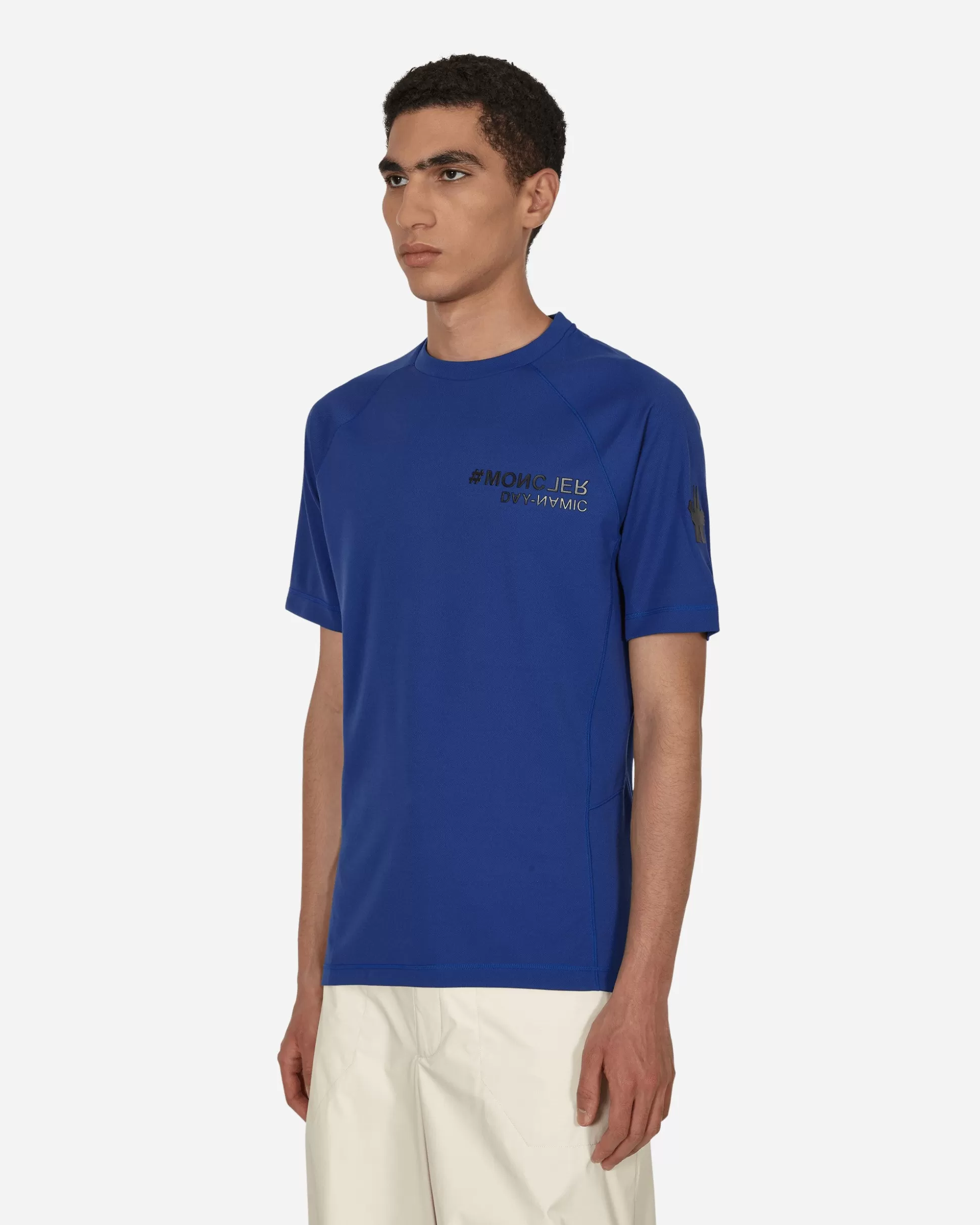 Moncler Grenoble Day-Namic T-Shirt Blue Flash Sale