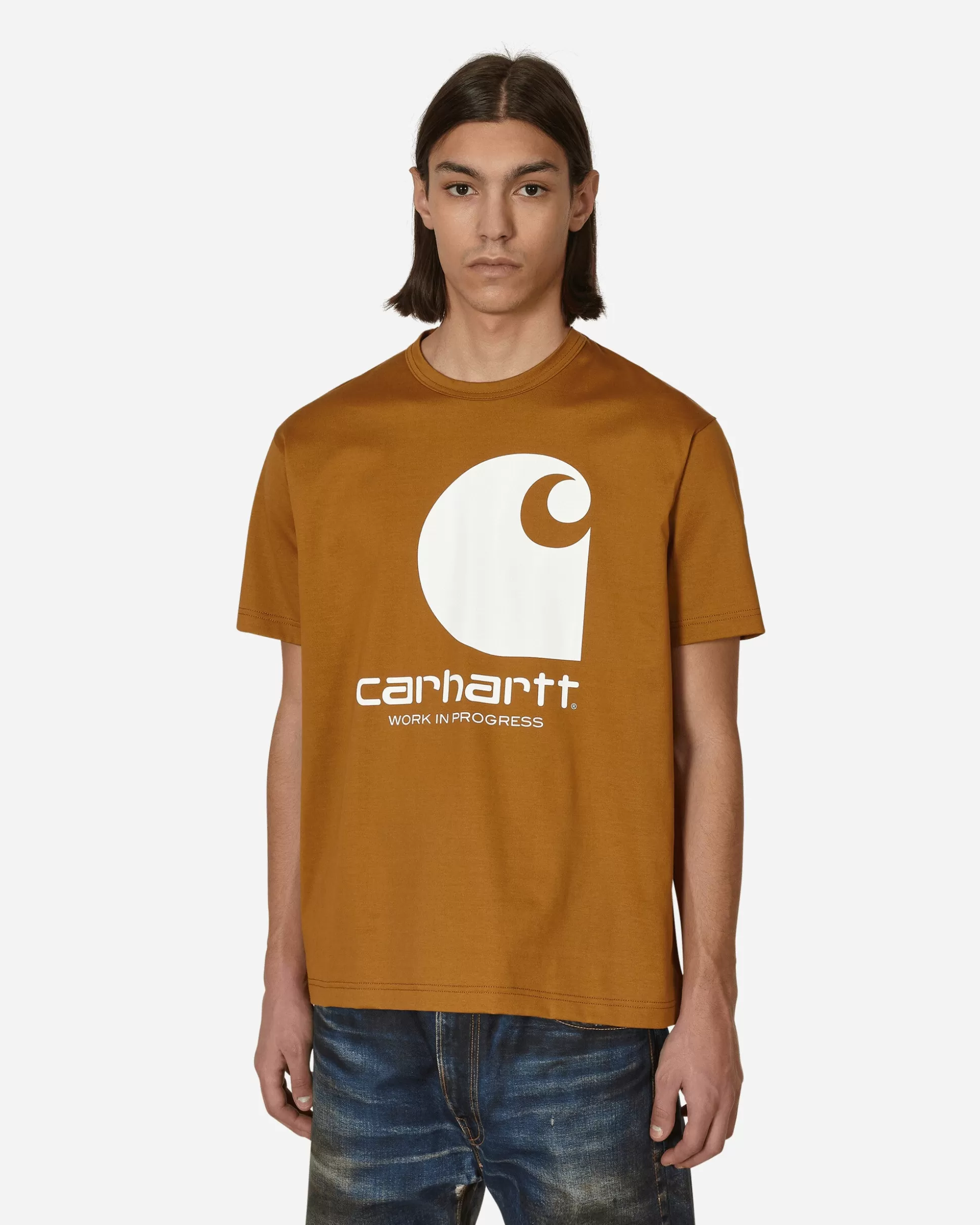 Junya Watanabe MAN eYe Carhartt T-Shirt Brown Flash Sale