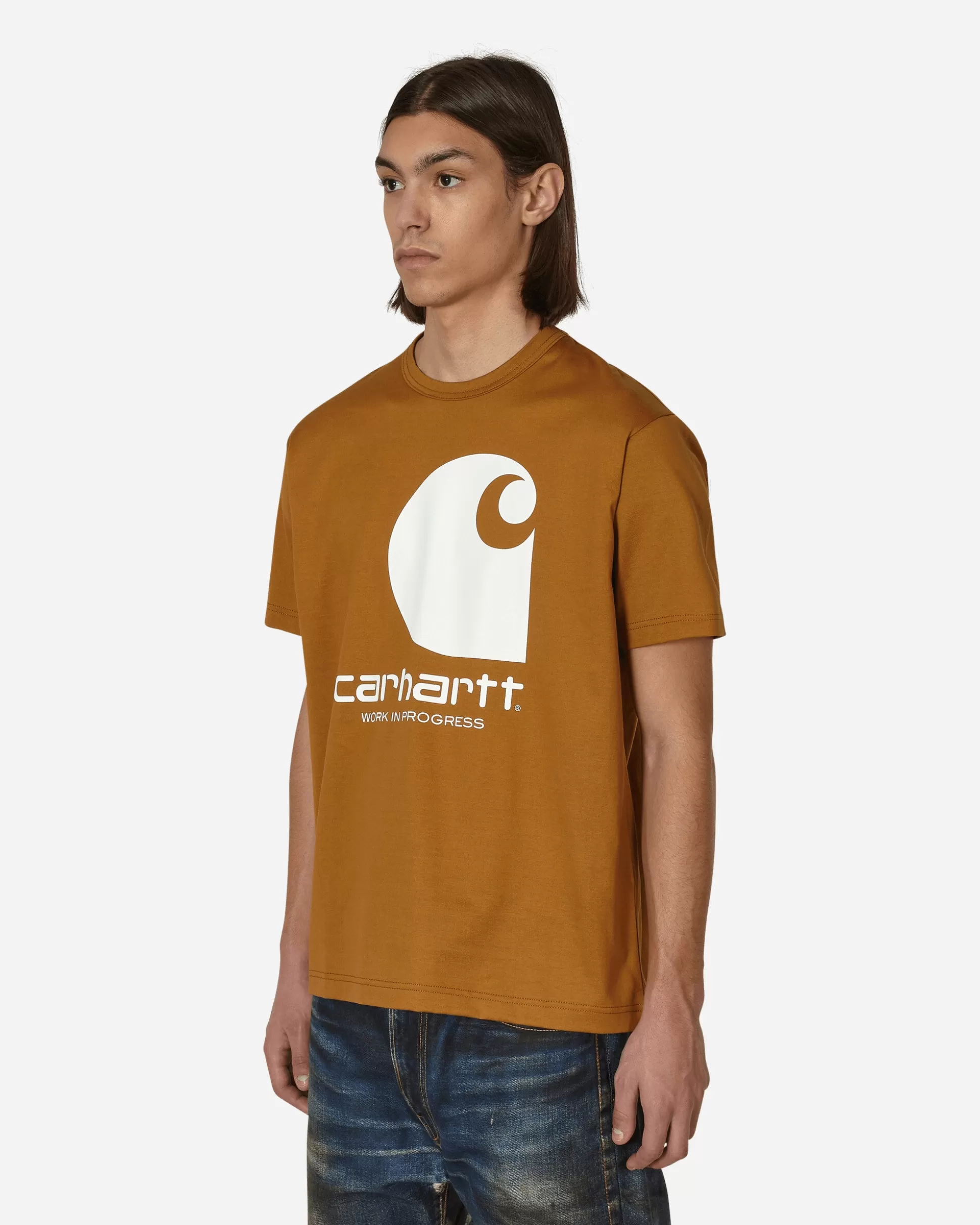Junya Watanabe MAN eYe Carhartt T-Shirt Brown Flash Sale