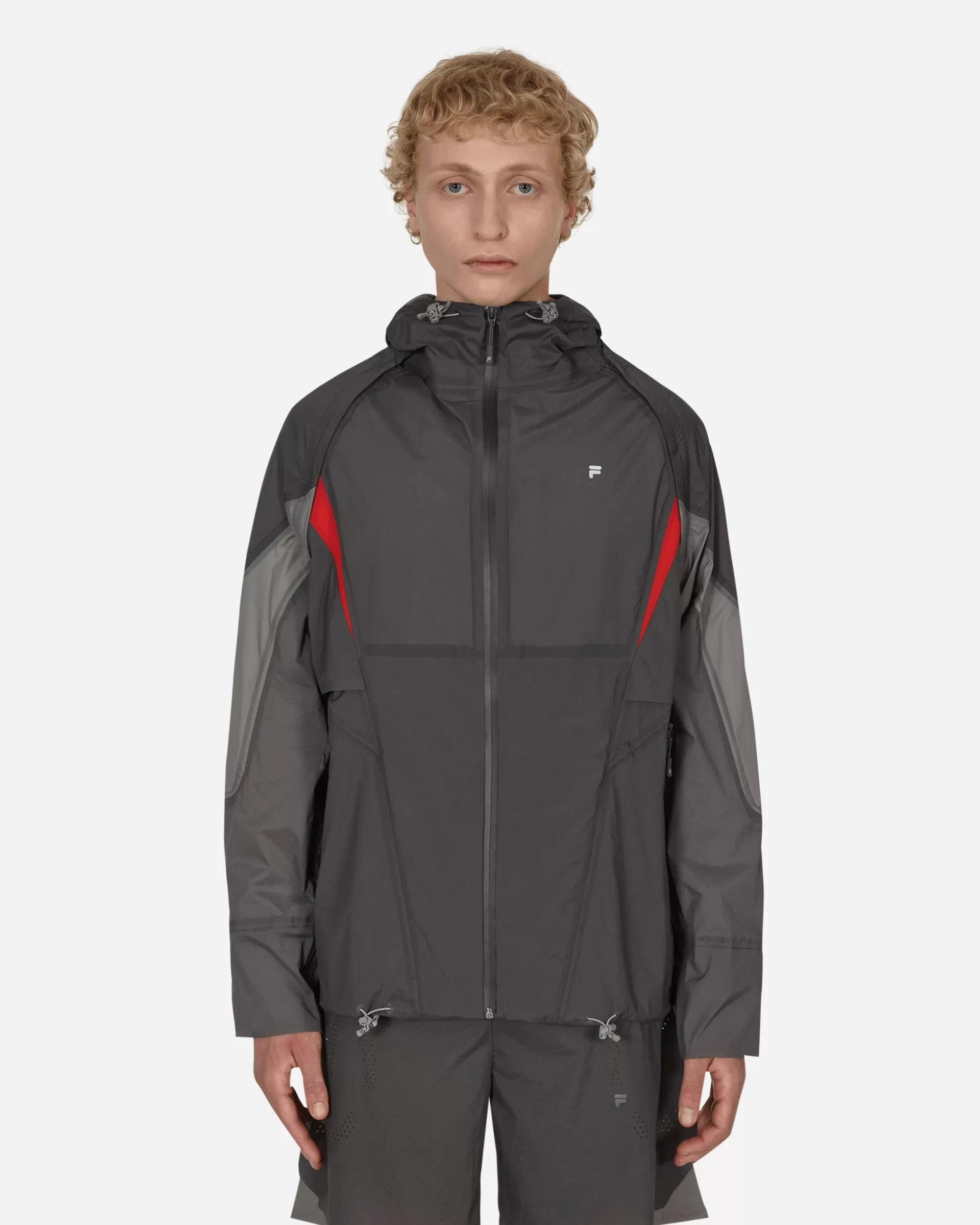 Slam Jam FILA Redefined Transformable Windbreaker Grey Flash Sale