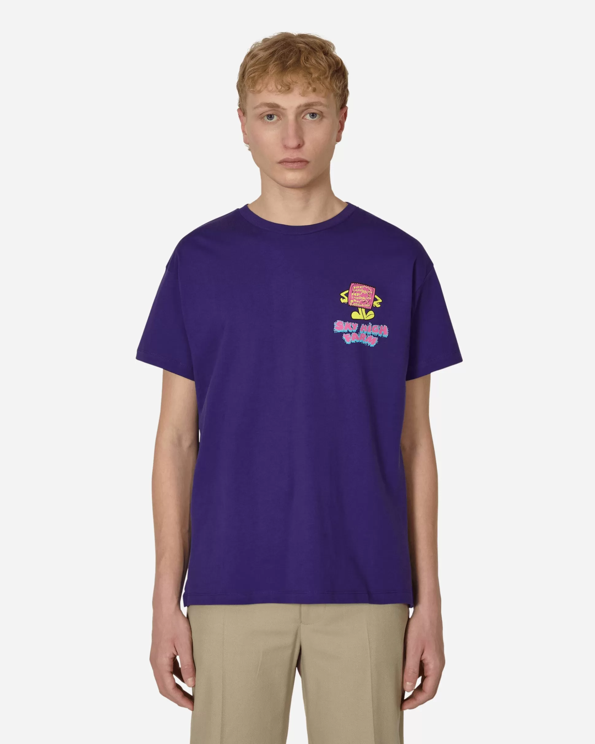 Sky High Farm Flatbush Printed T-Shirt Purple Outlet