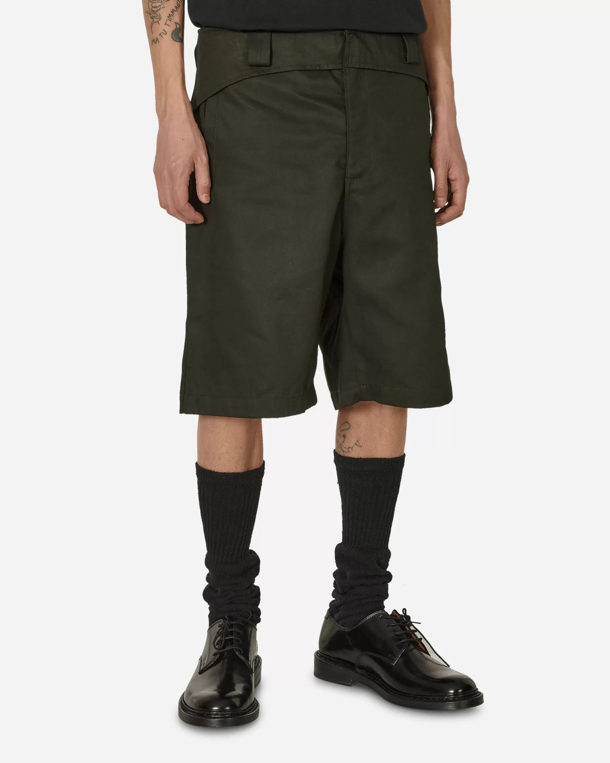 GR10K Folded Belt Shorts Soil Brown Shop