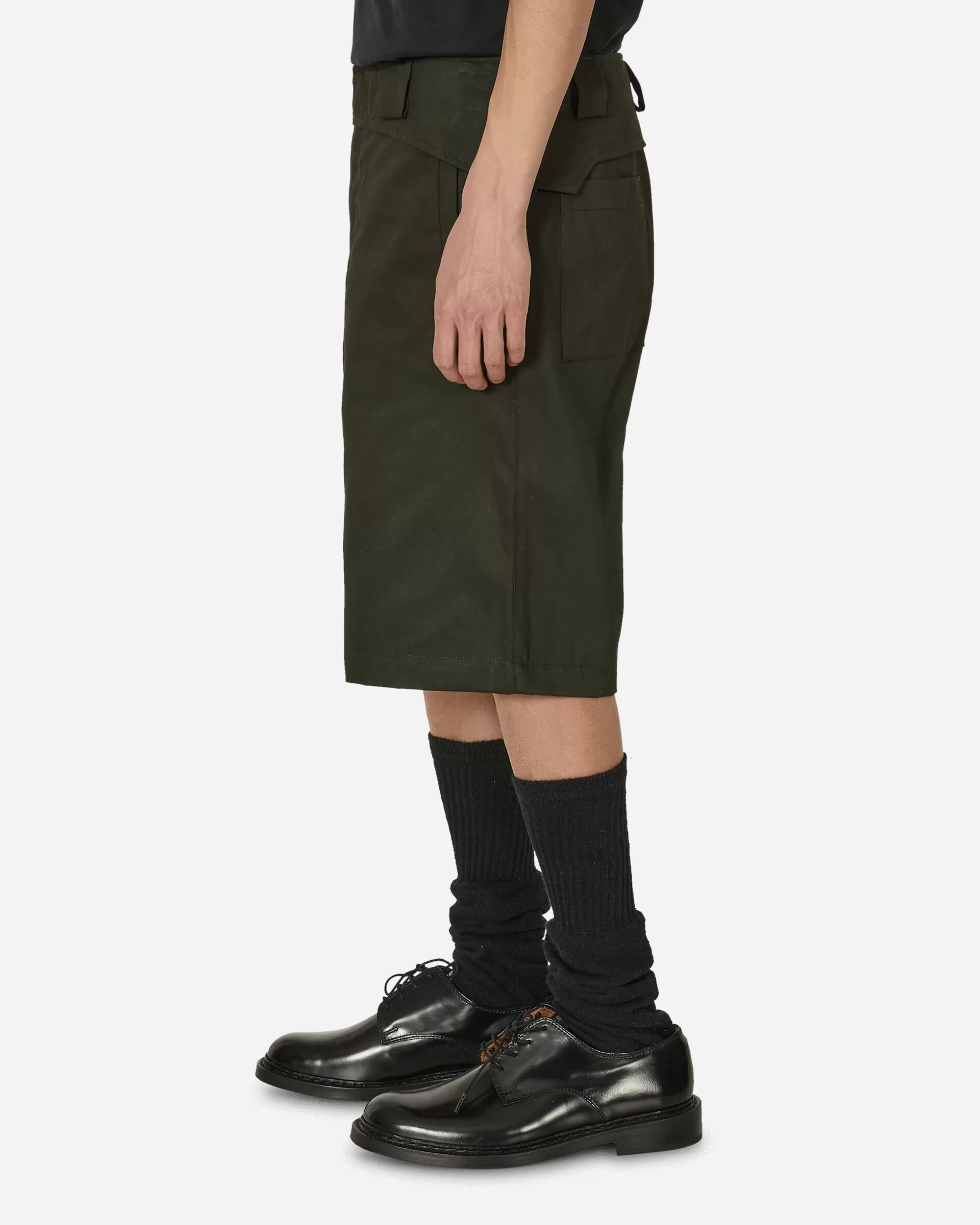 GR10K Folded Belt Shorts Soil Brown Shop