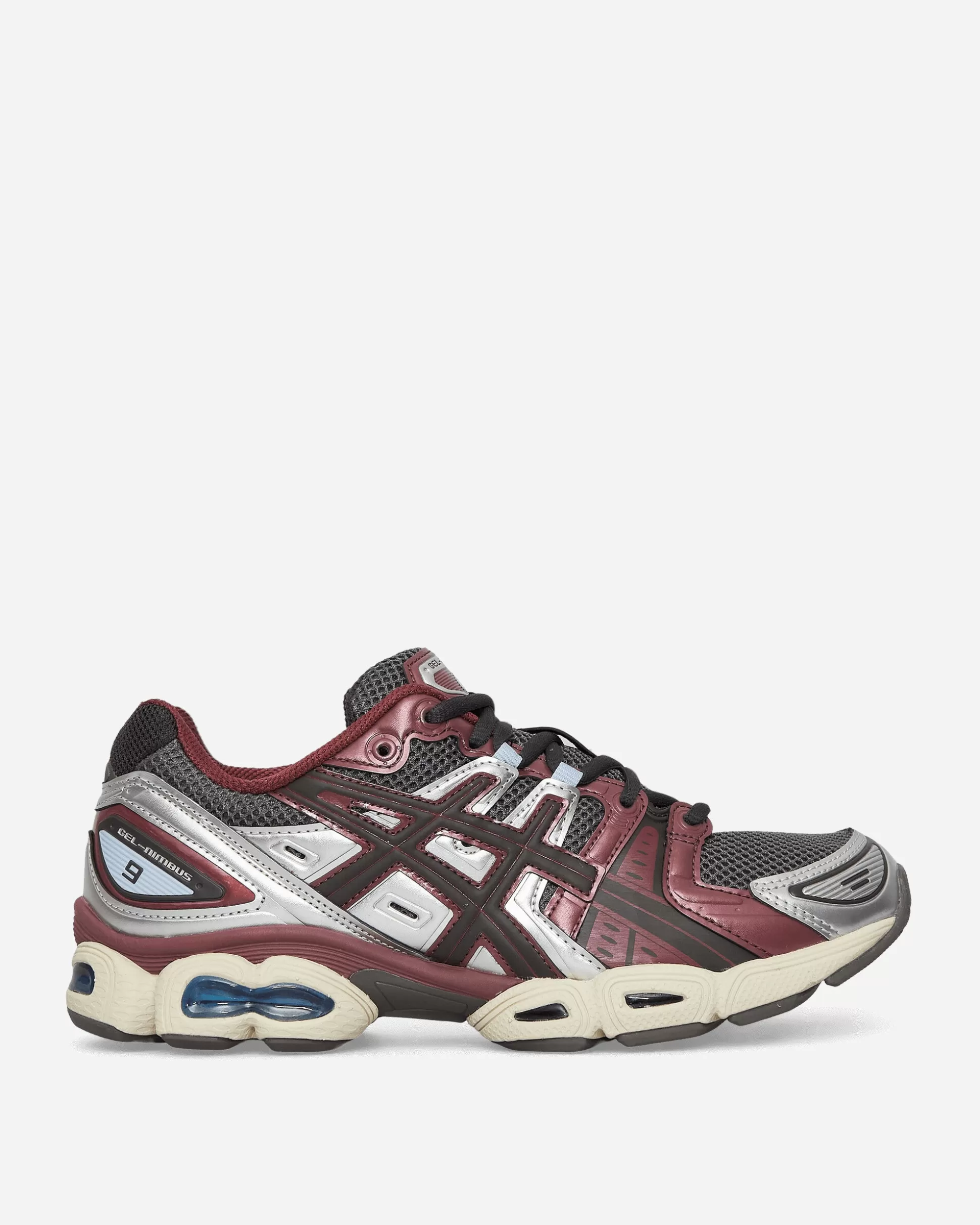 Asics GEL-Nimbus 9 Sneakers Truffle Grey / Dark Cherry Fashion