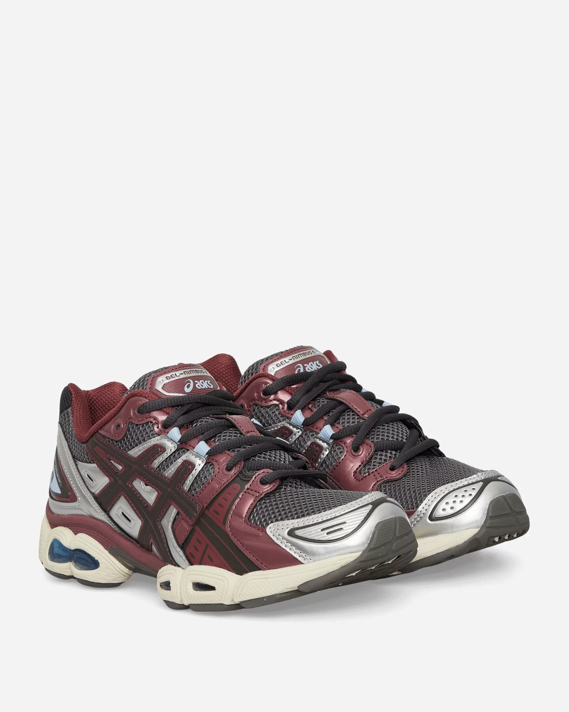 Asics GEL-Nimbus 9 Sneakers Truffle Grey / Dark Cherry Fashion