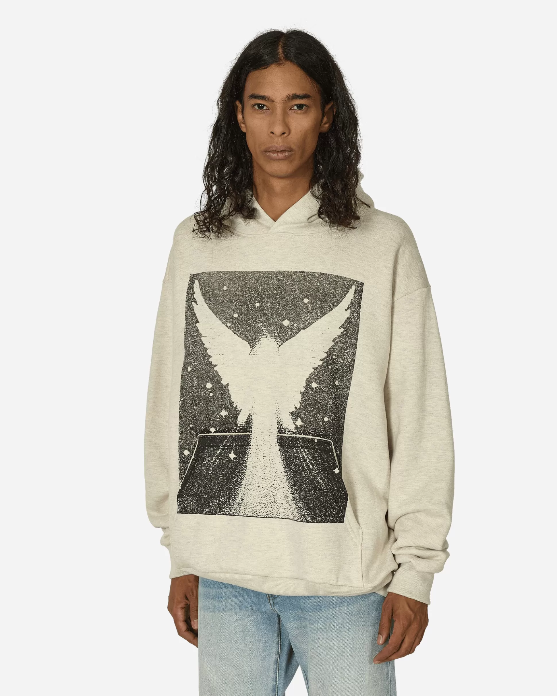 Online Ceramics God Wins Hoodie Off White Heather Sale