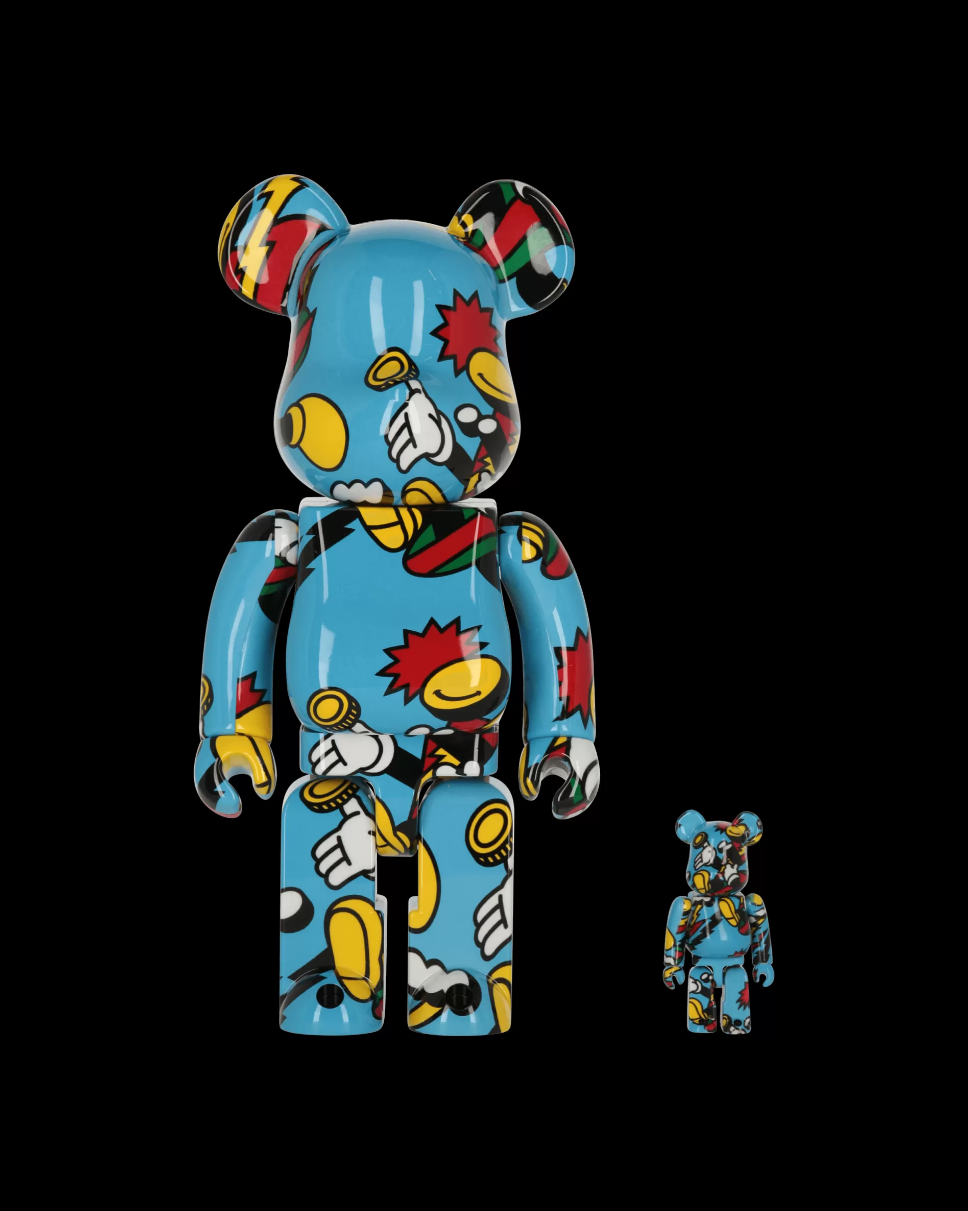 Medicom 100% + 400% Grafflex Be@rbrick Multicolor Cheap