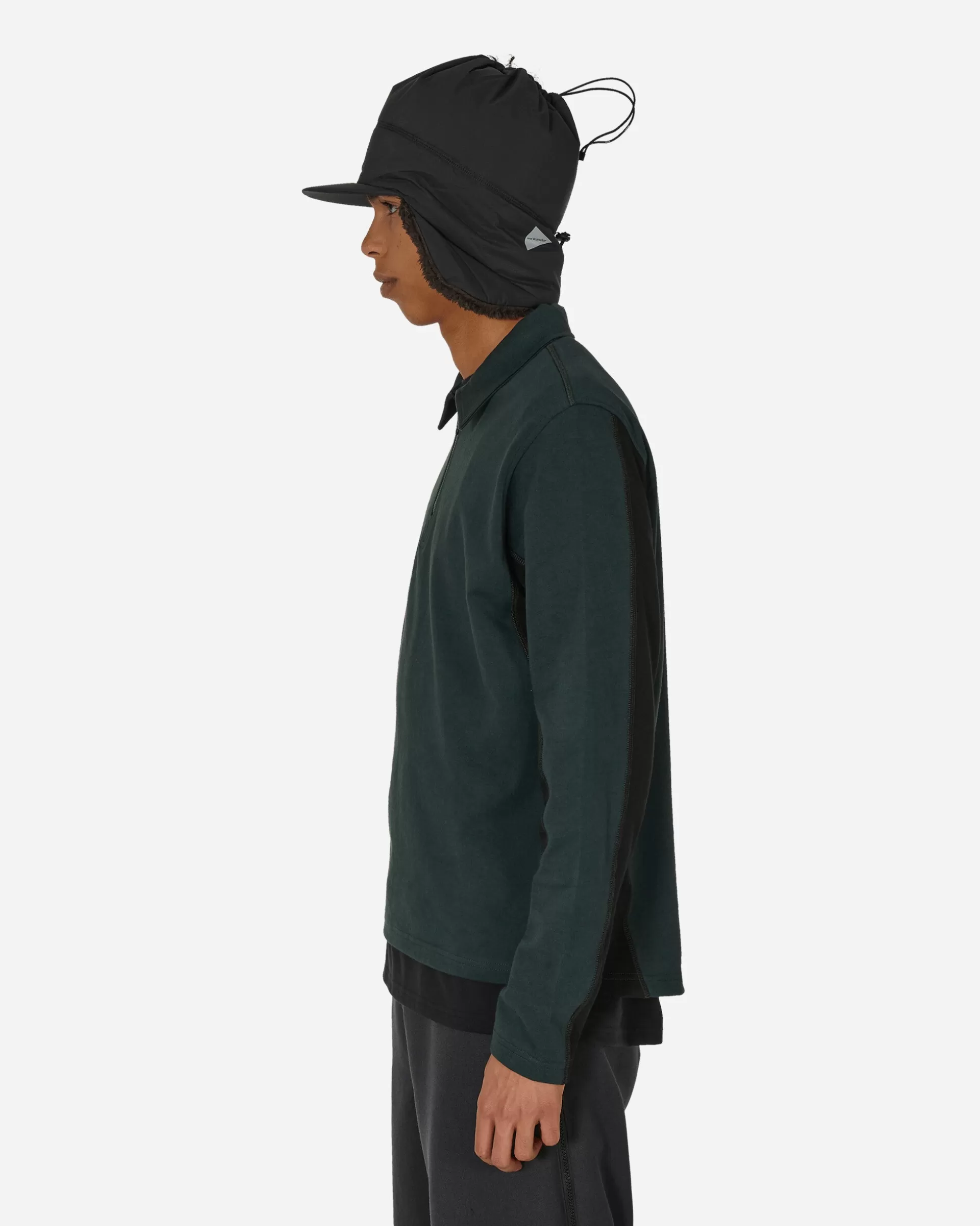 GR10K Half Zip Polo Sweater Forest Green Best Sale