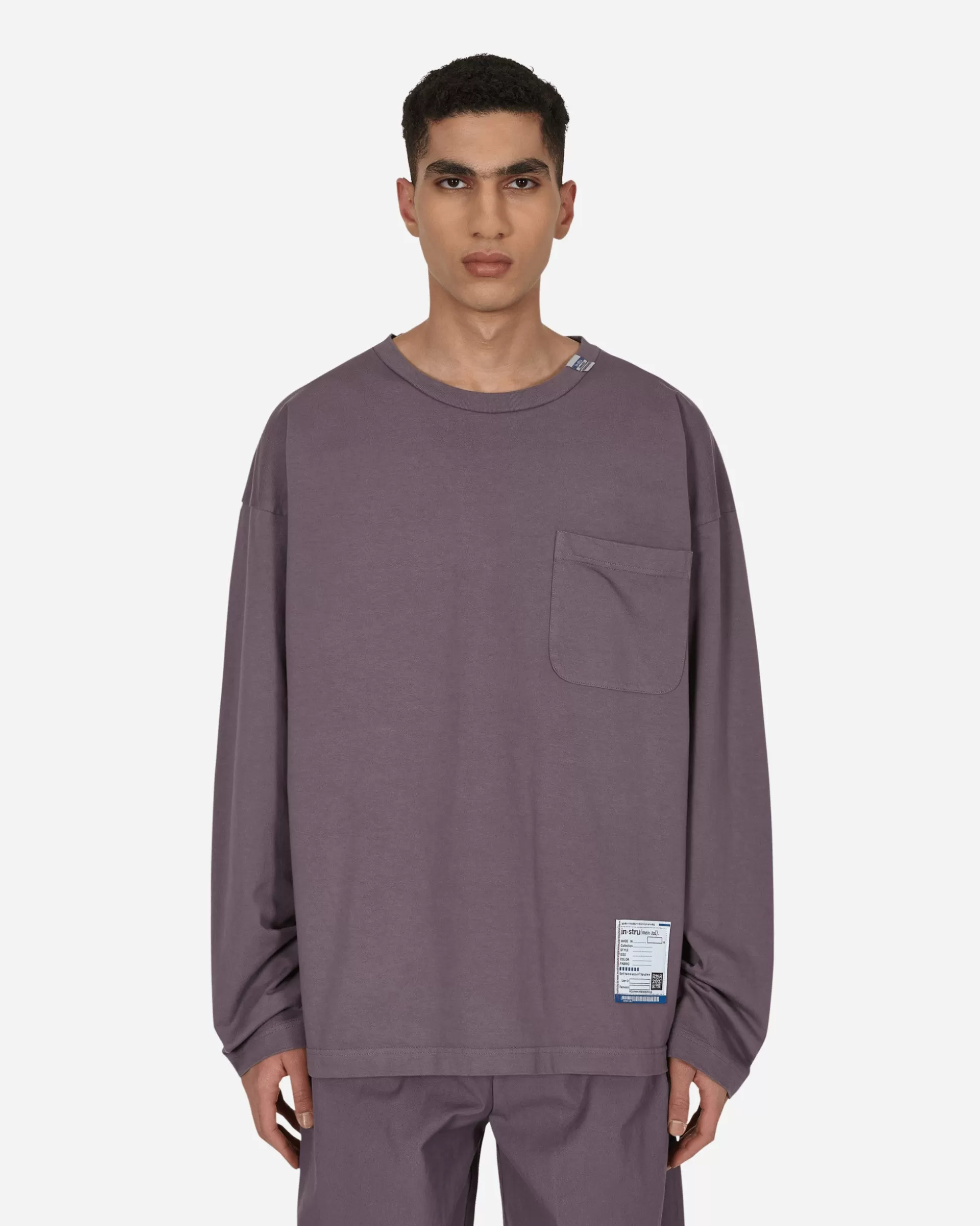 in・stru(men-tal) Heavy Weight Longsleeve T-Shirt Purple Best
