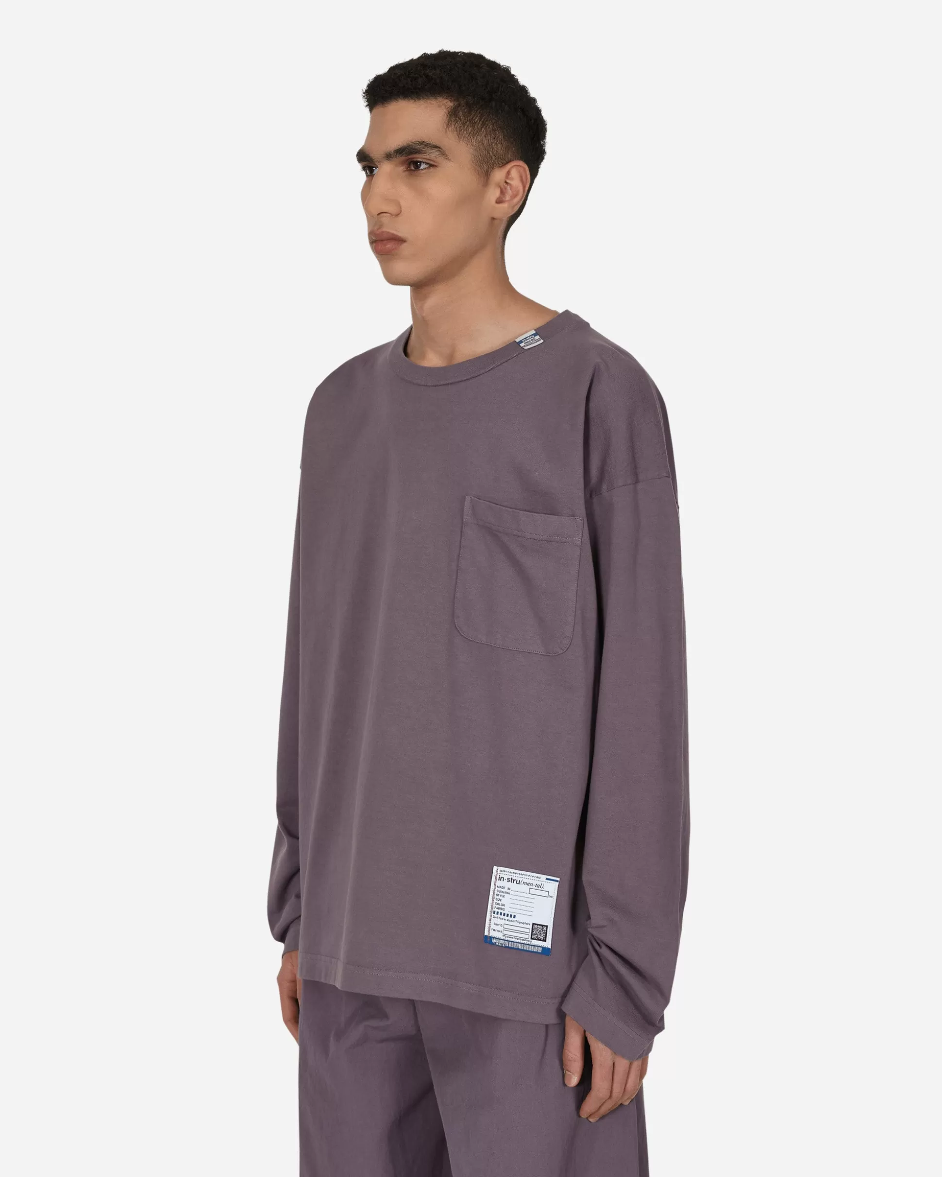 in・stru(men-tal) Heavy Weight Longsleeve T-Shirt Purple Best