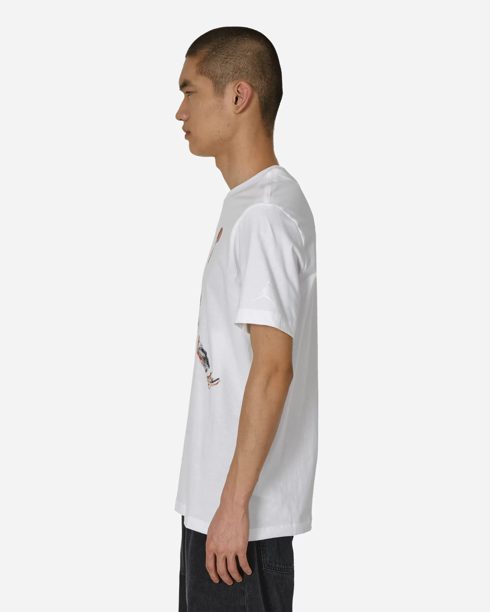 Nike Jordan Jumpman Watercolor T-Shirt White Store