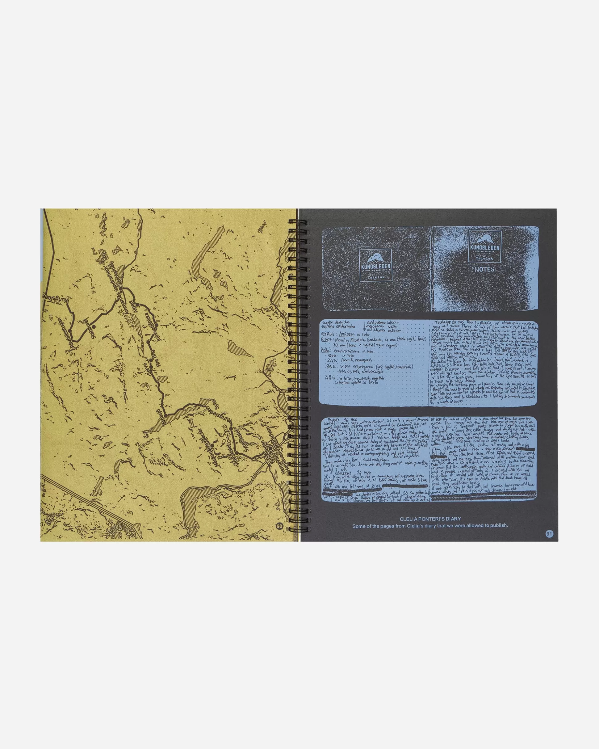 Rayon Vert Kungsleden Guide Book Multicolor Cheap