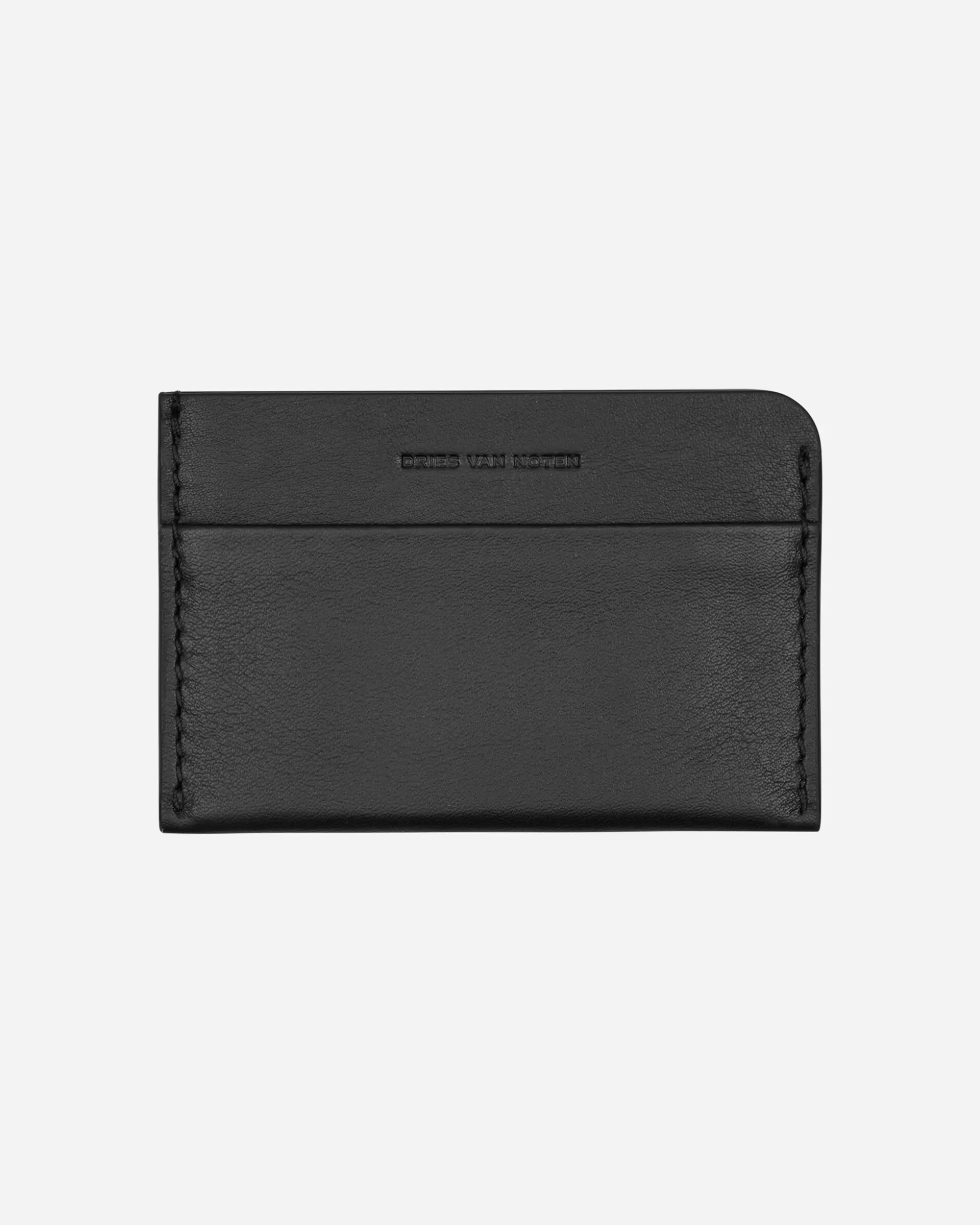 Dries Van Noten Leather Cardholder Black Best Sale
