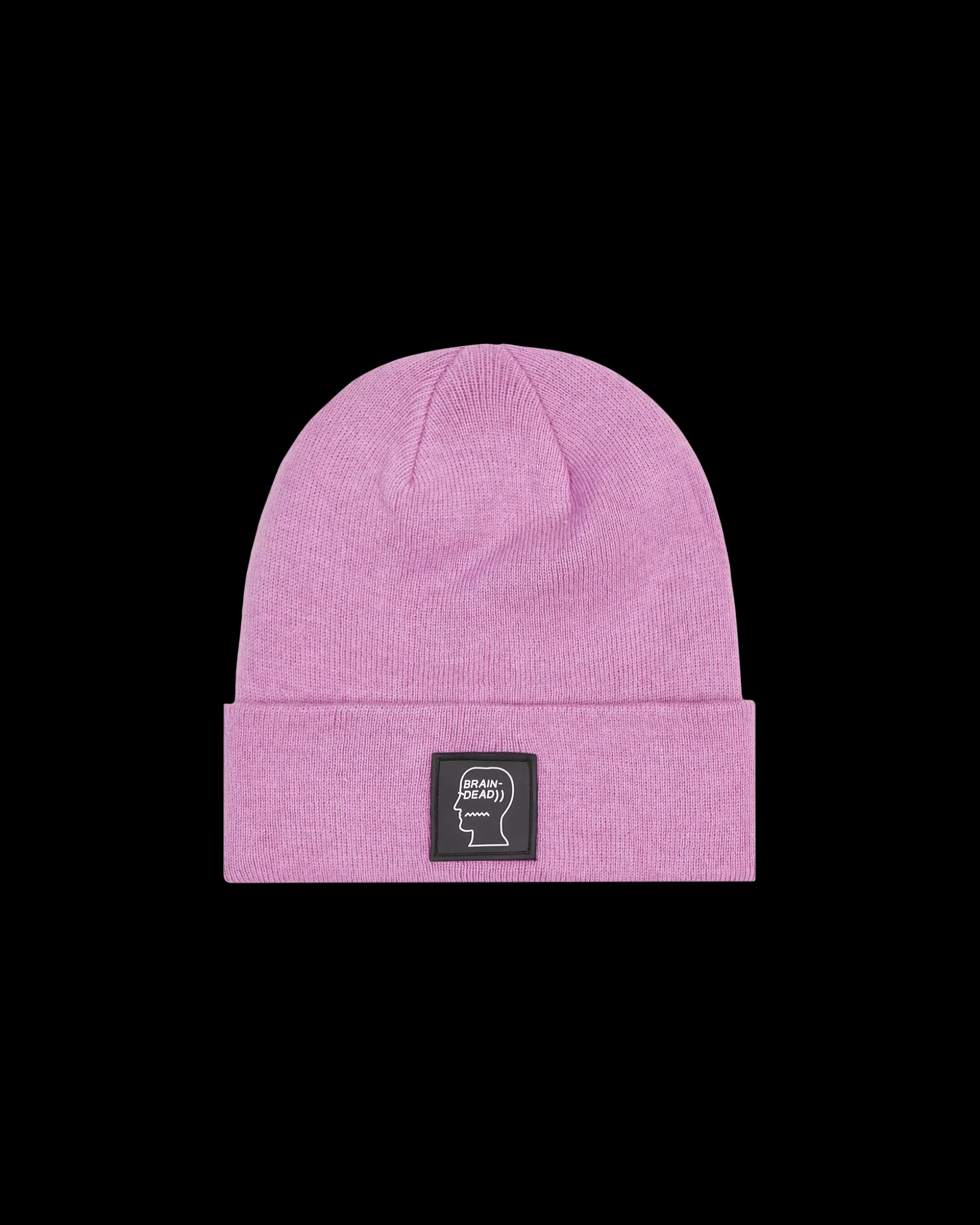 Brain Dead Logo Head Beanie Pink Fashion