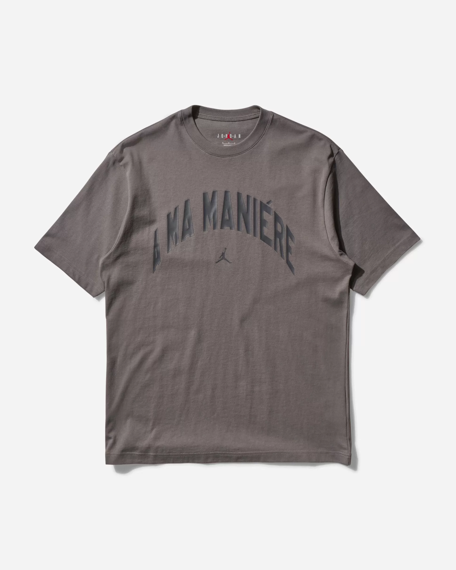 Nike Jordan Men's A Ma Maniére Logo T-Shirt Flat Pewter Cheap