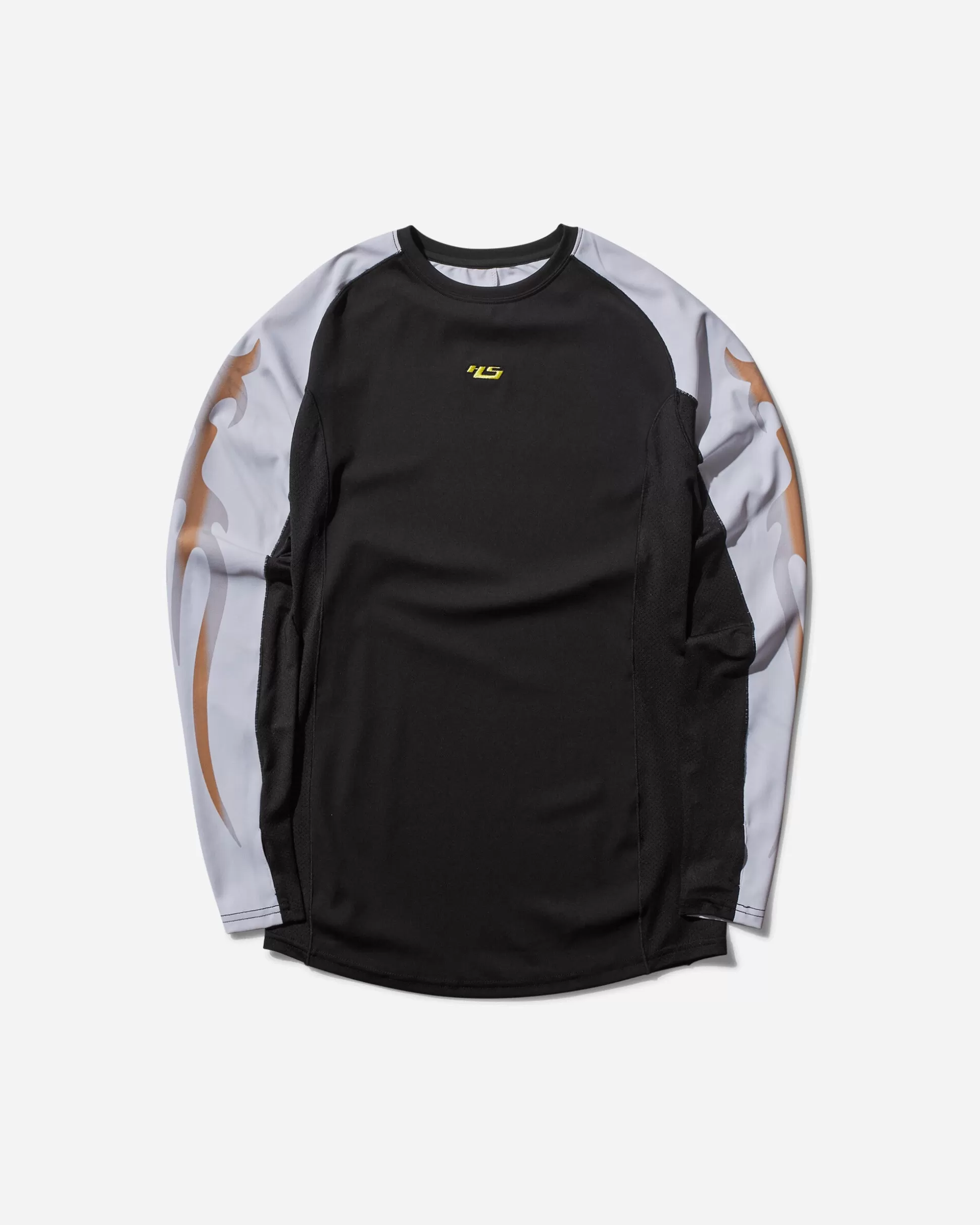 Haydenshapes Men's Axolotl Longsleeve Rash Shirt Black / White Outlet