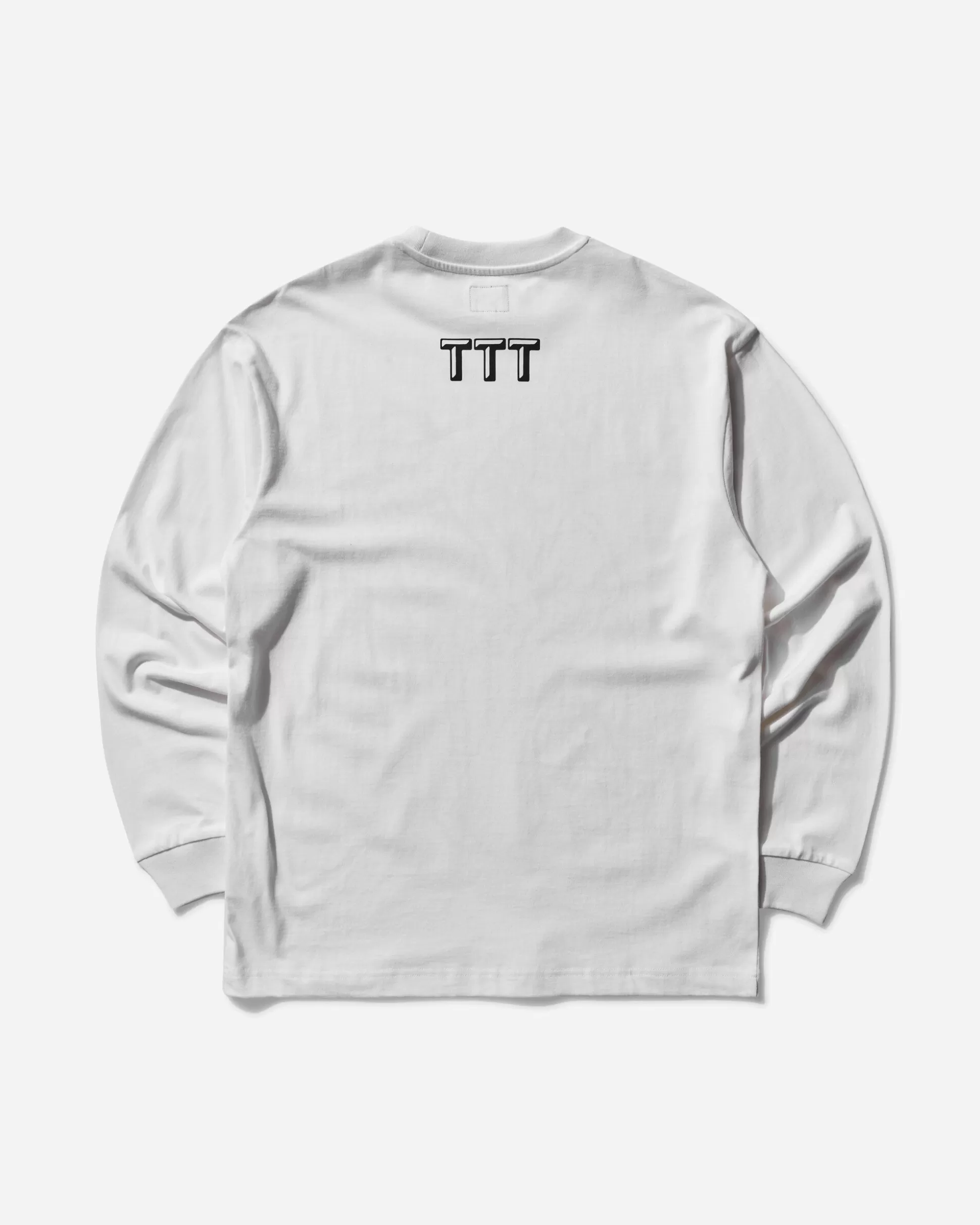 The Trilogy Tapes Men's Bastarda Longsleeve T-Shirt White Hot