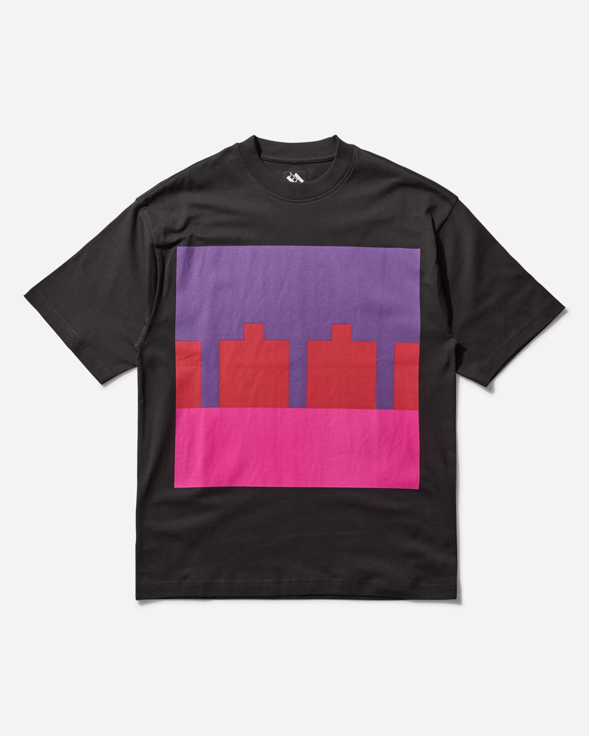 The Trilogy Tapes Men's Block T-Shirt Black Sale
