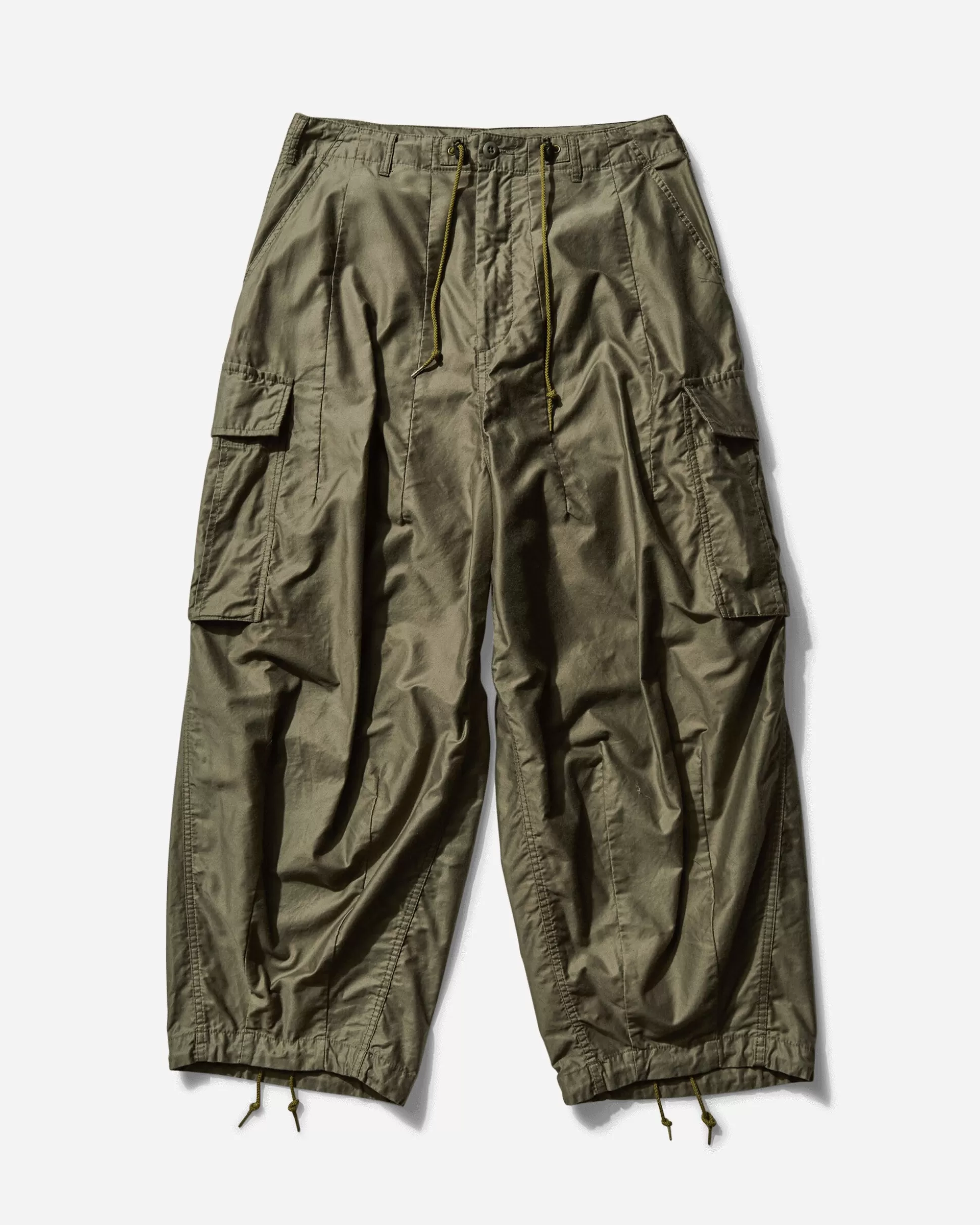 Needles Men's H.D. Pants BDU Olive Fashion