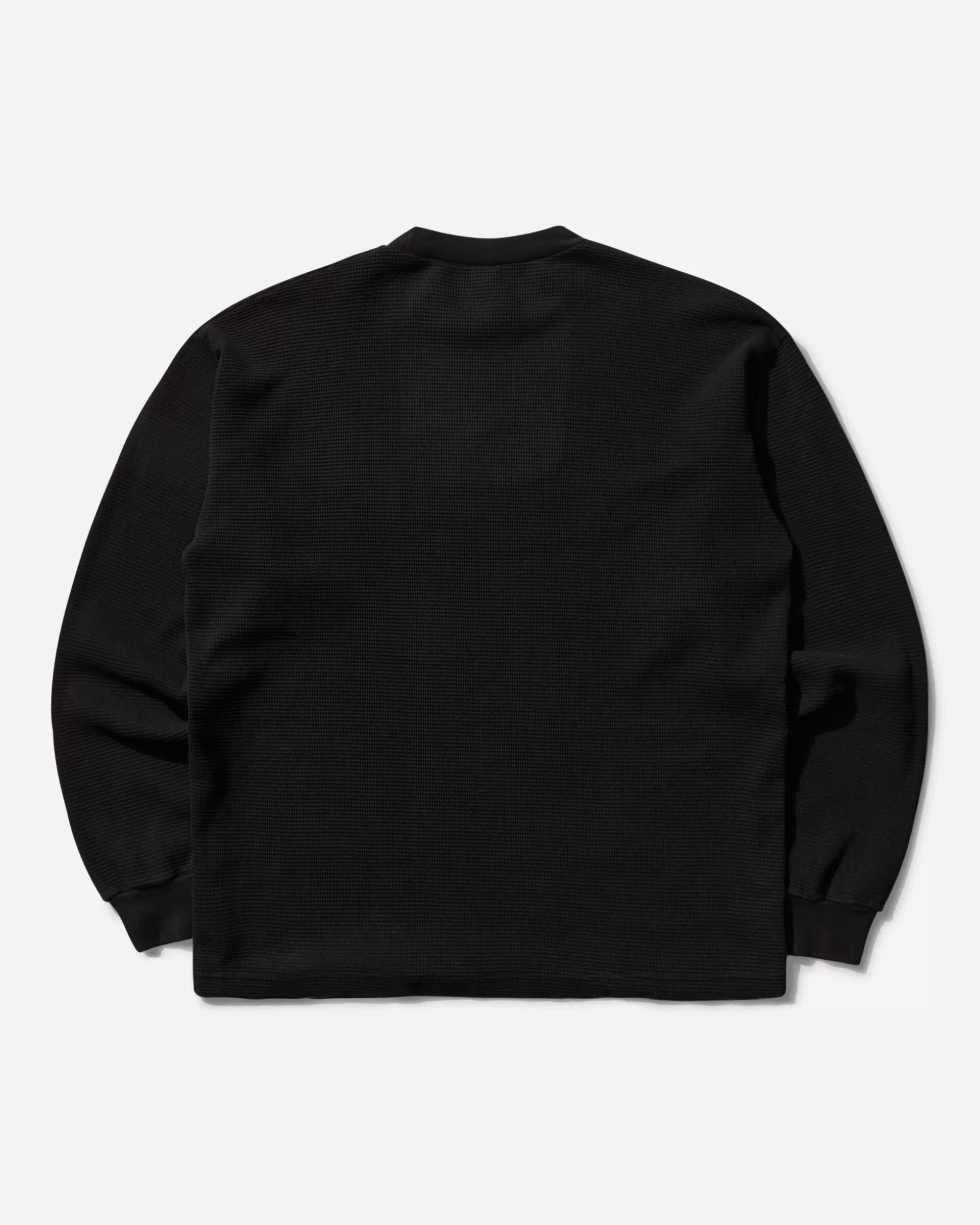 aNYthing Men's Midtown Logo Waffle Knit Top Black Sale