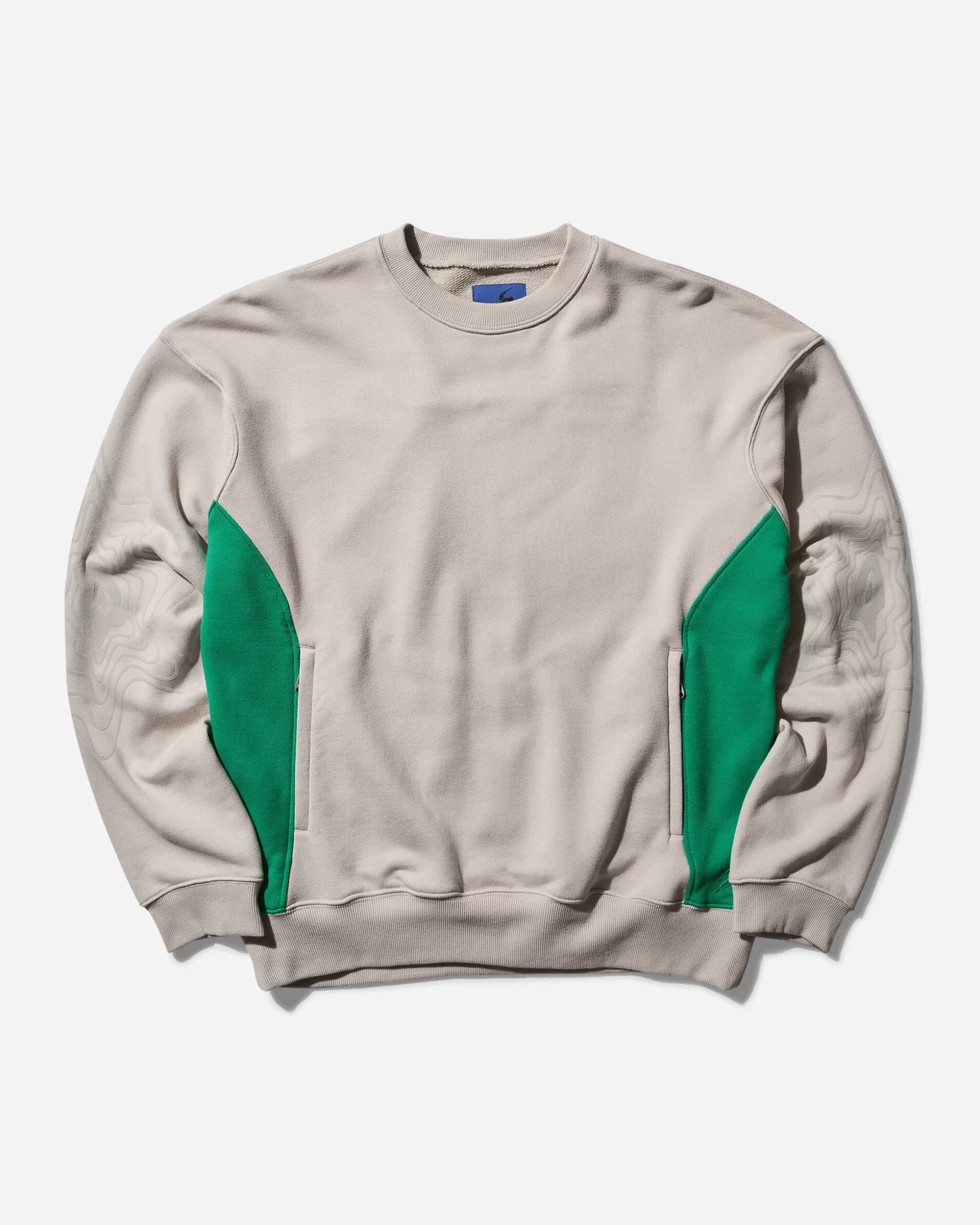 Asics Men's Novalis Bixance Crewneck Sweatshirt Quartz Outlet