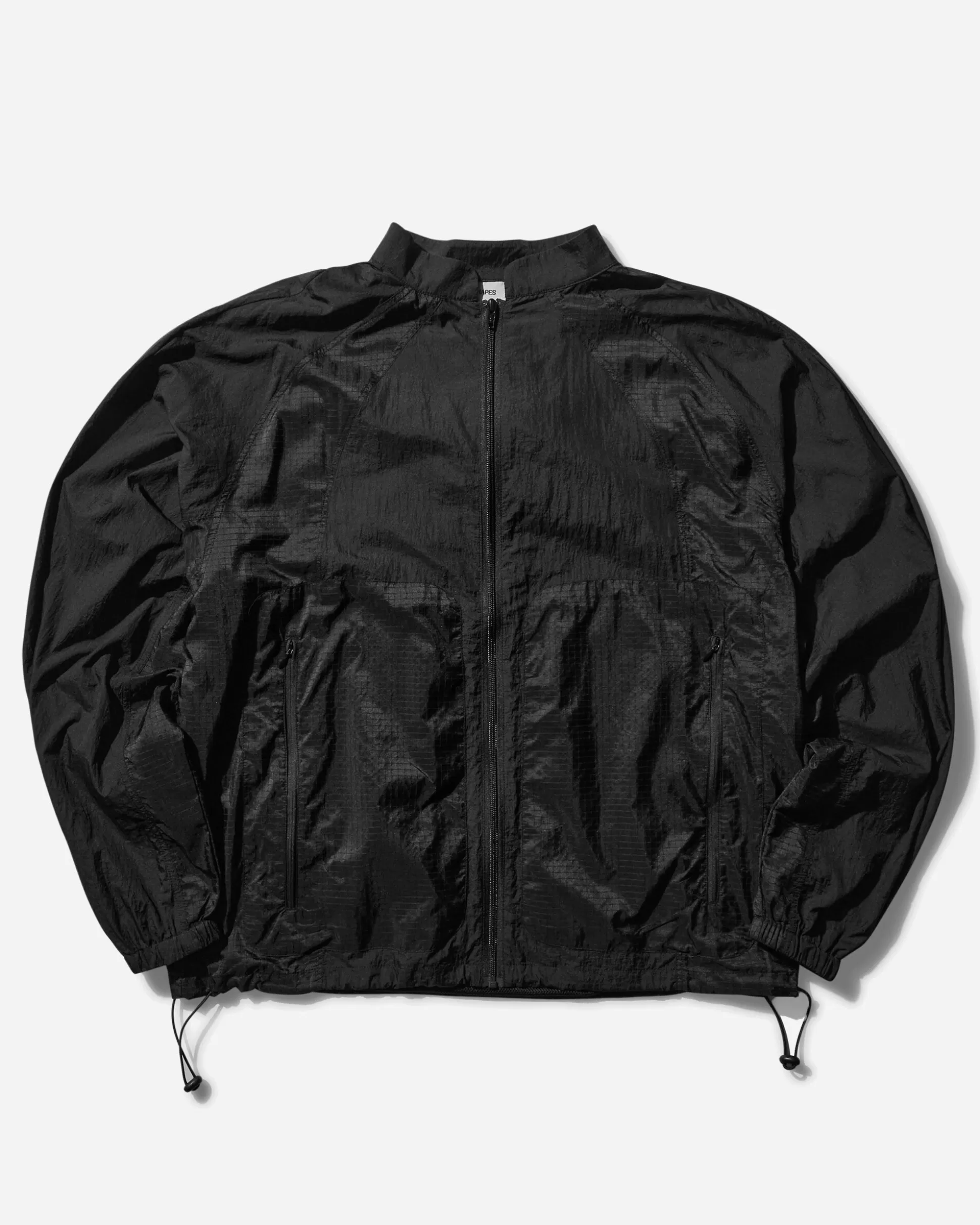Haydenshapes Men's Nylite Textured Panel Jacket Black New