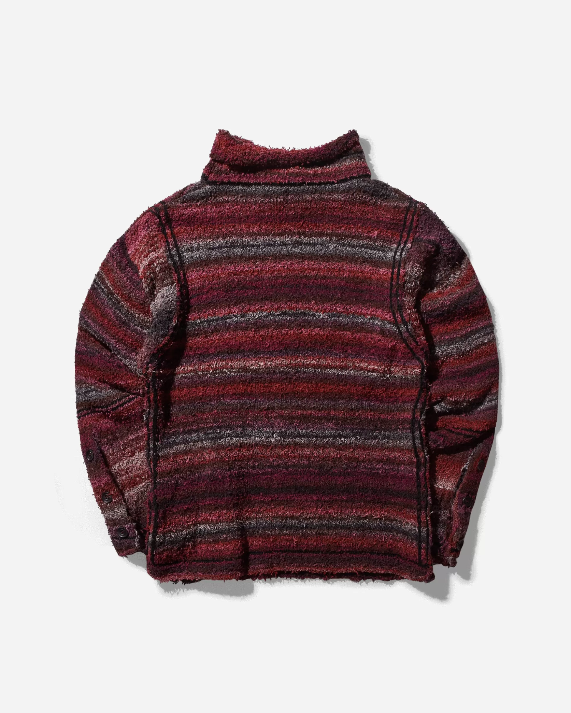 Kiko Kostadinov Men's Scarpitta Knit Dark Red Mix / Black Discount