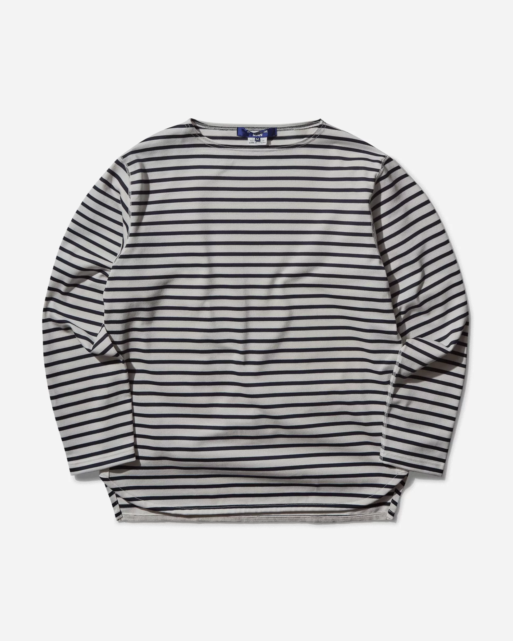 Junya Watanabe MAN Men's Striped Longsleeve T-Shirt Off White / Navy Cheap