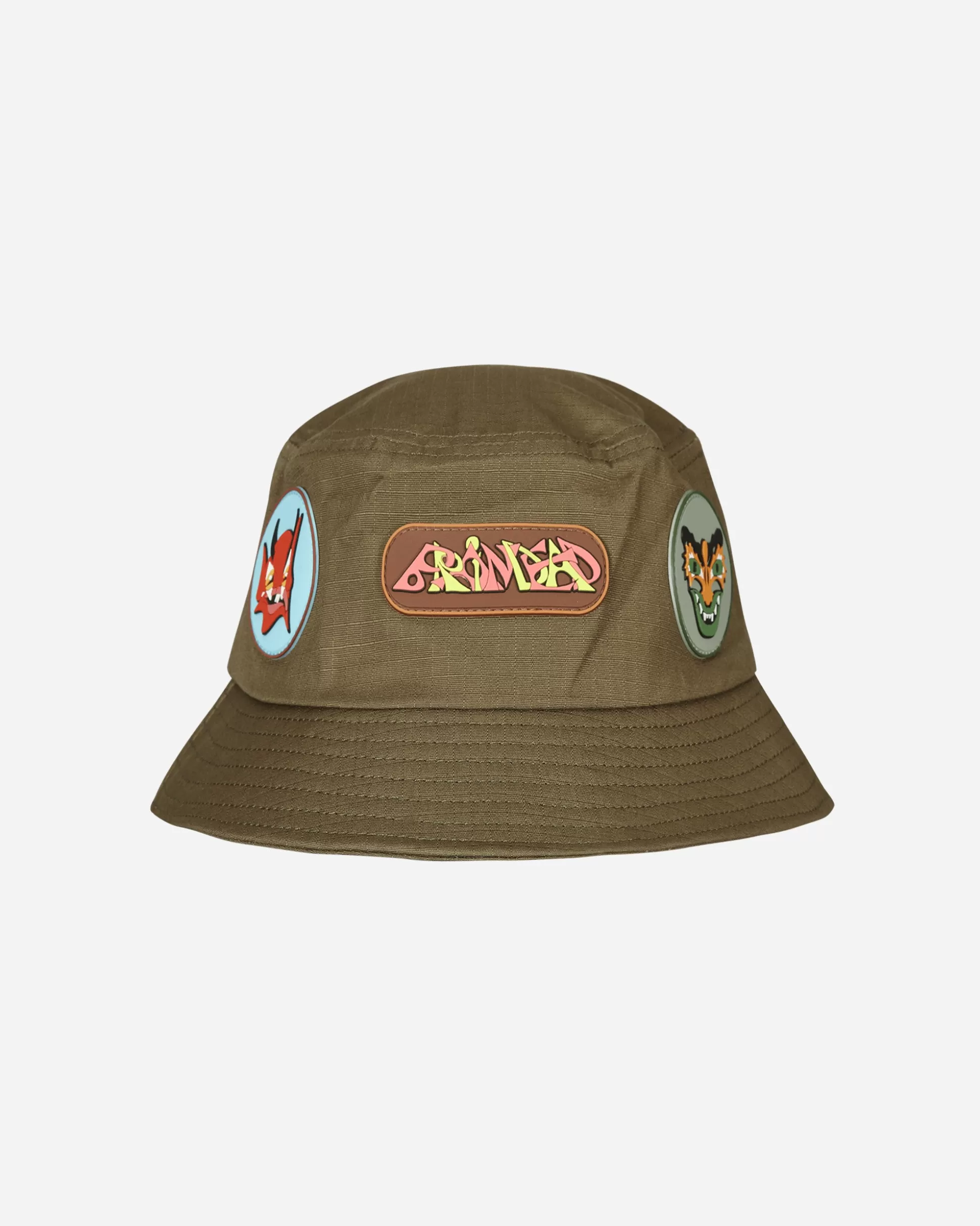 Brain Dead Metal Bucket Hat Green Clearance