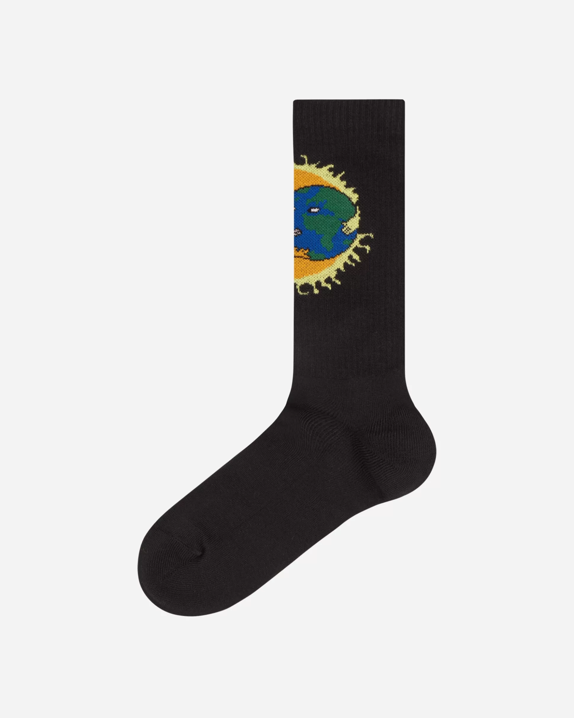 Sky High Farm Moon Earth Jacquard Socks Black Discount