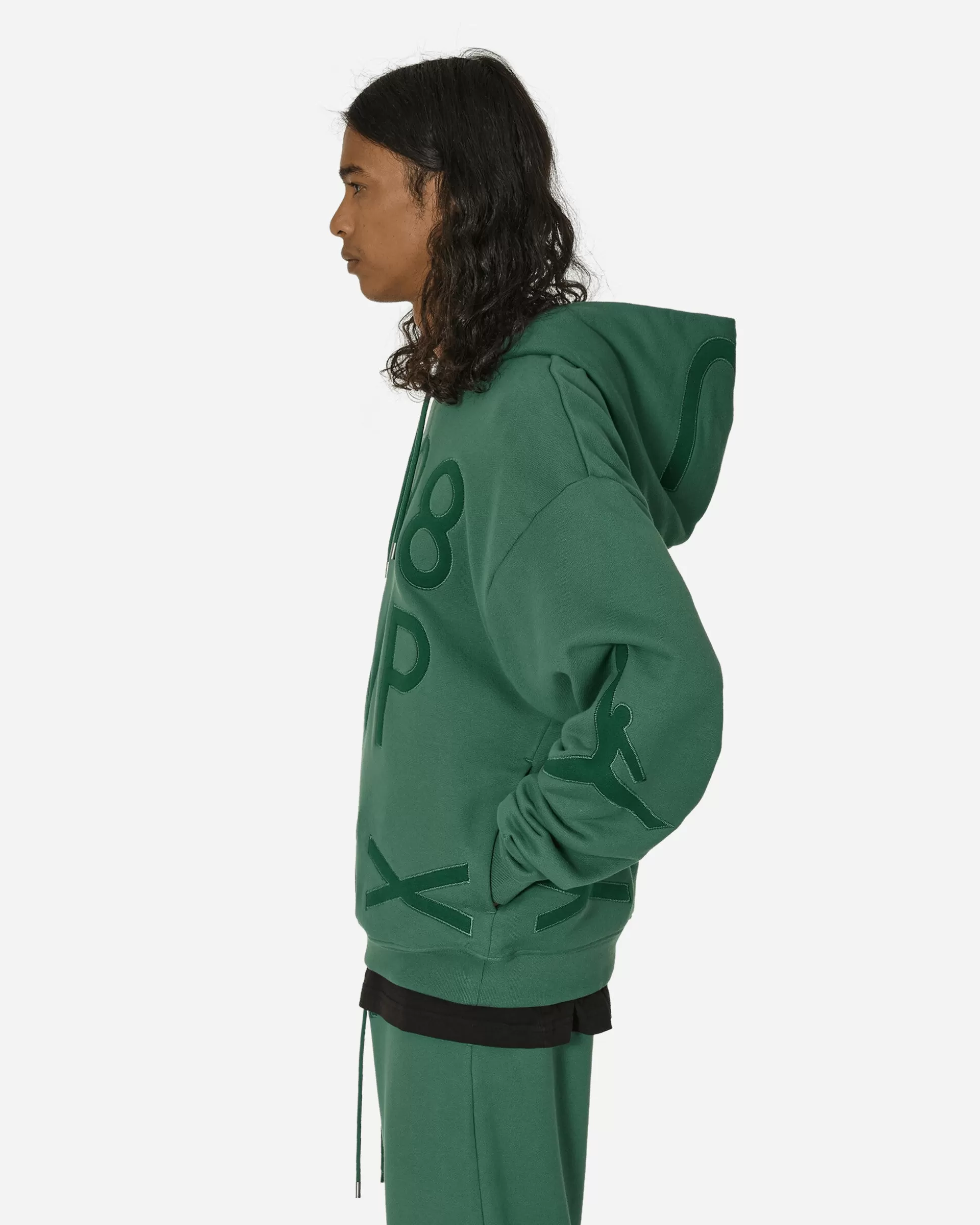 Nike Jordan Nina Chanel Fleece Hoodie Green Stone Online