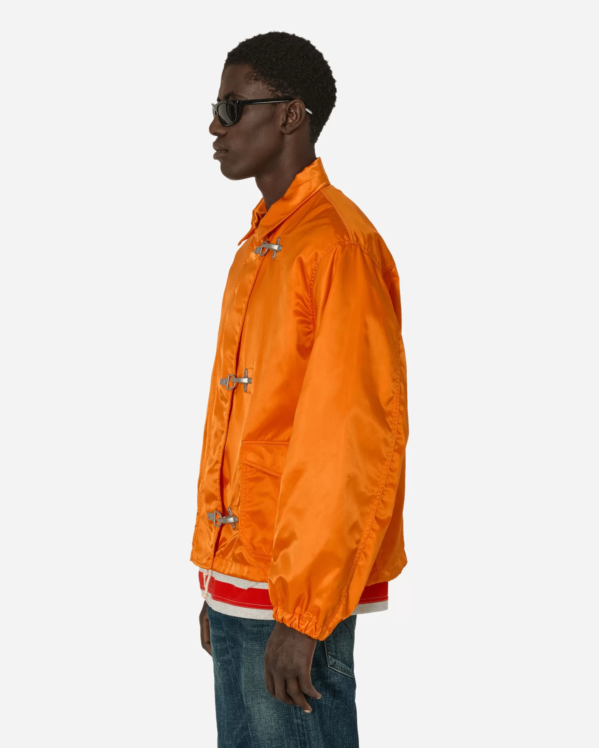 Junya Watanabe MAN Nylon Hooks Jacket Orange Clearance