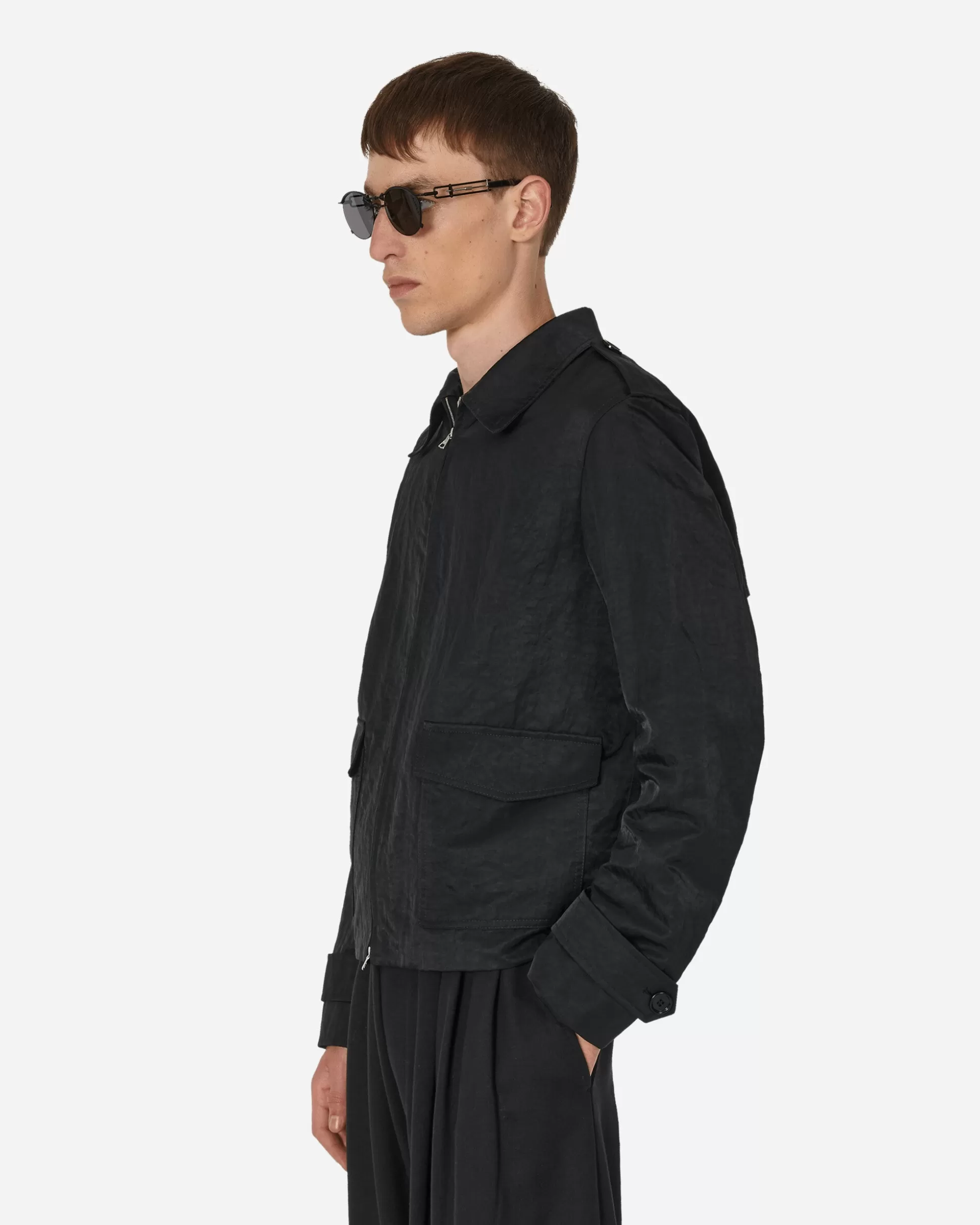 Dries Van Noten Nylon Jacket Black Shop