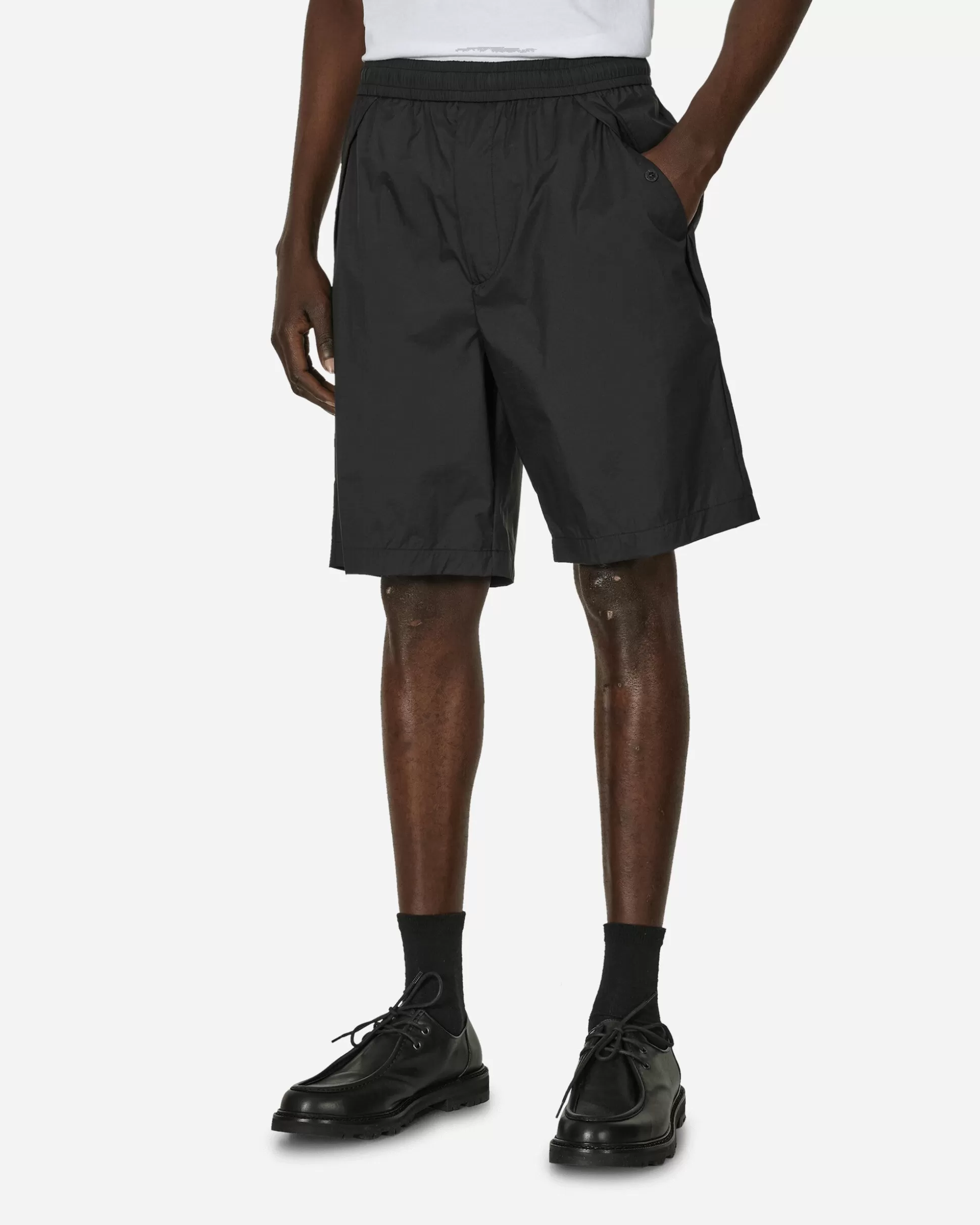 Moncler Nylon Shorts Black New